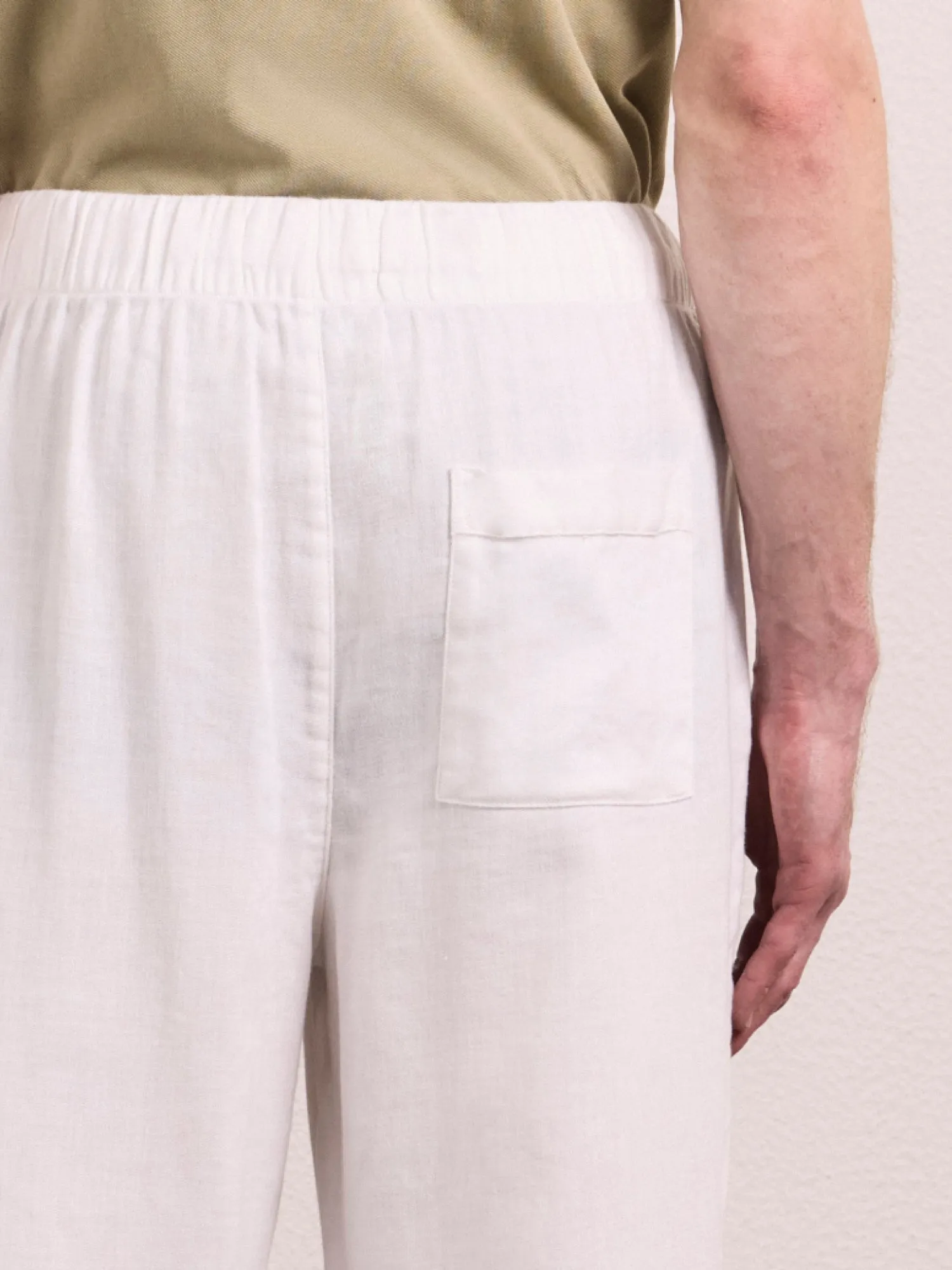 LUAN COTTON-LINEN TROUSERS sold by Fescobol Carioca product image thumbnail 4