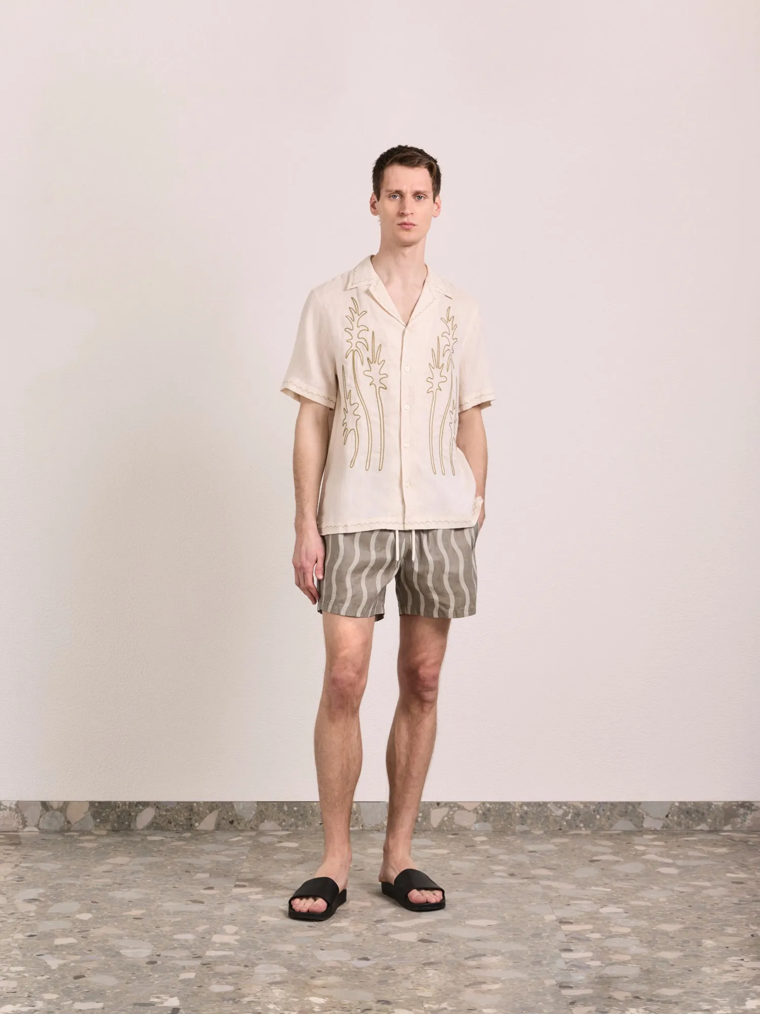 ALVES LINEN SHIRT sold by Fescobol Carioca product image thumbnail 3