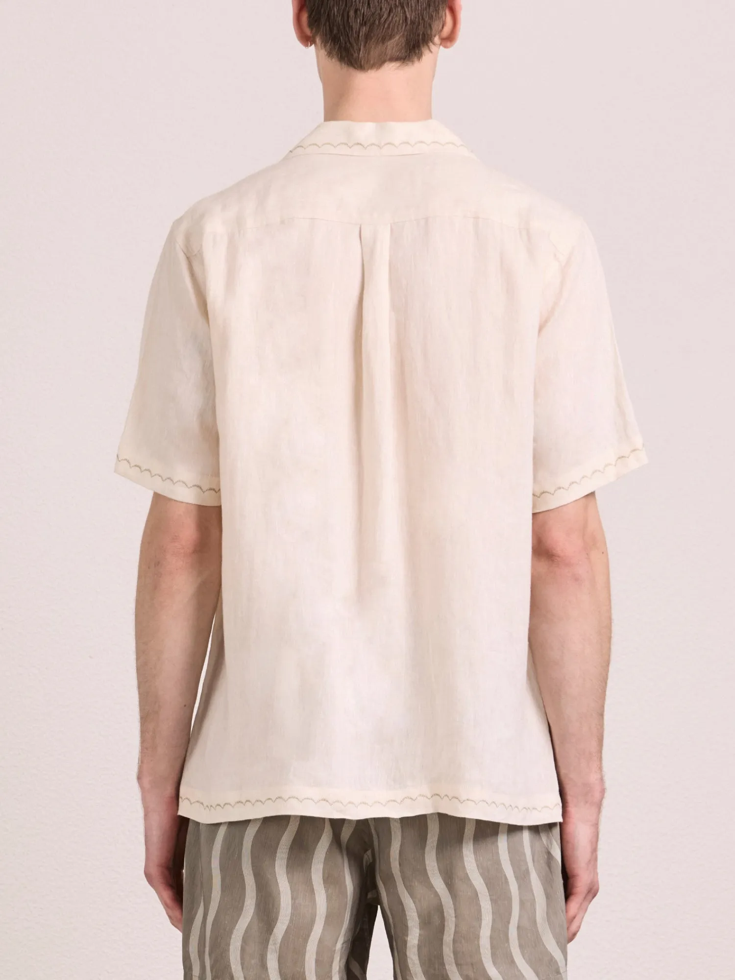 ALVES LINEN SHIRT sold by Fescobol Carioca product image thumbnail 5