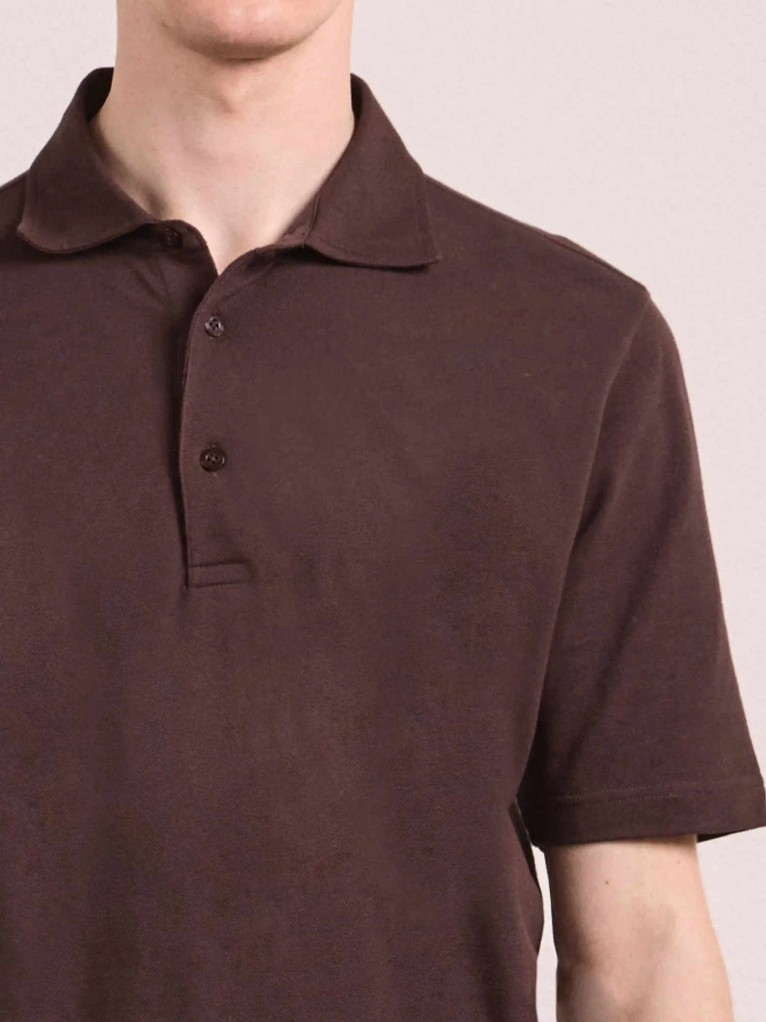 LUCA COTTON PIQUÉ POLO sold by Fescobol Carioca product image thumbnail 4