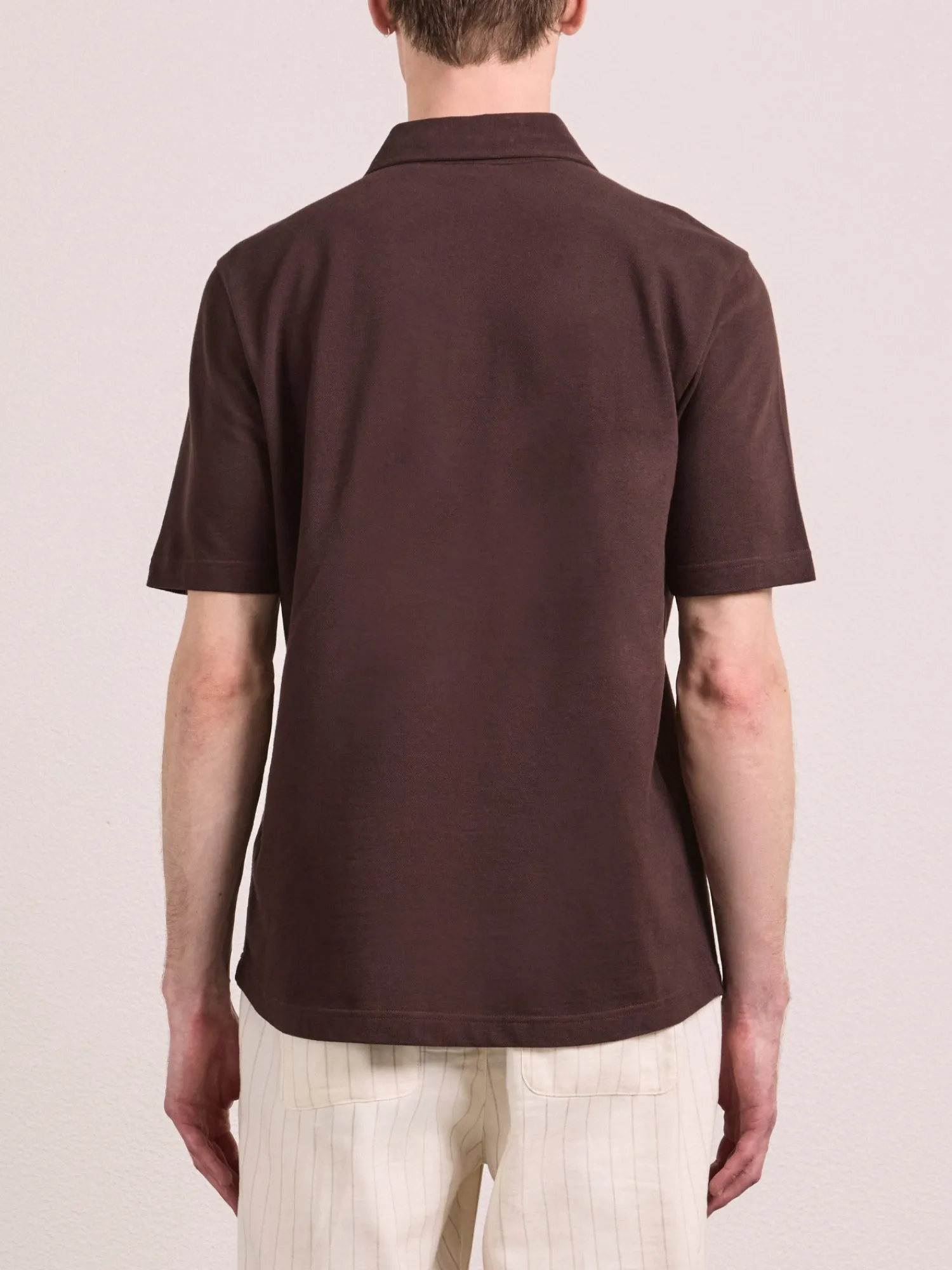 LUCA COTTON PIQUÉ POLO sold by Fescobol Carioca product image thumbnail 5
