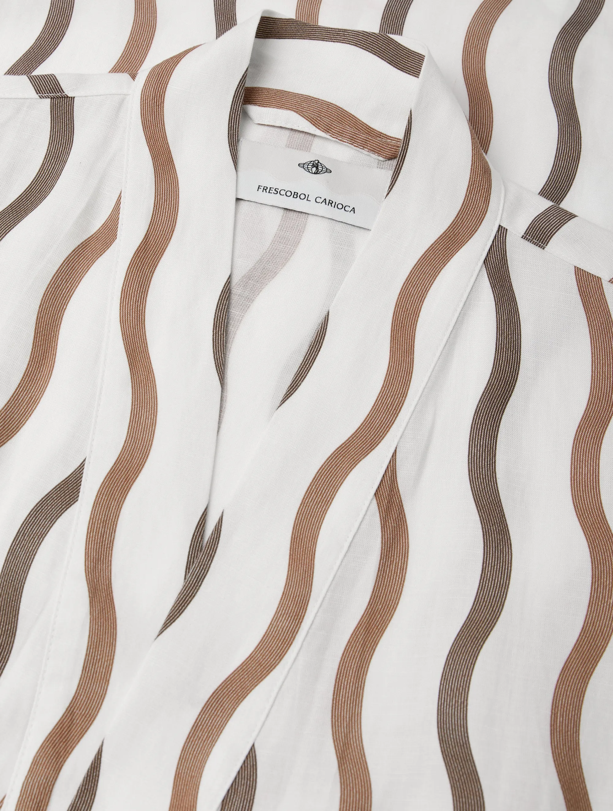 LA MARZOCCO TEFE LINEN-BLEND ROBE sold by Fescobol Carioca product image thumbnail 2
