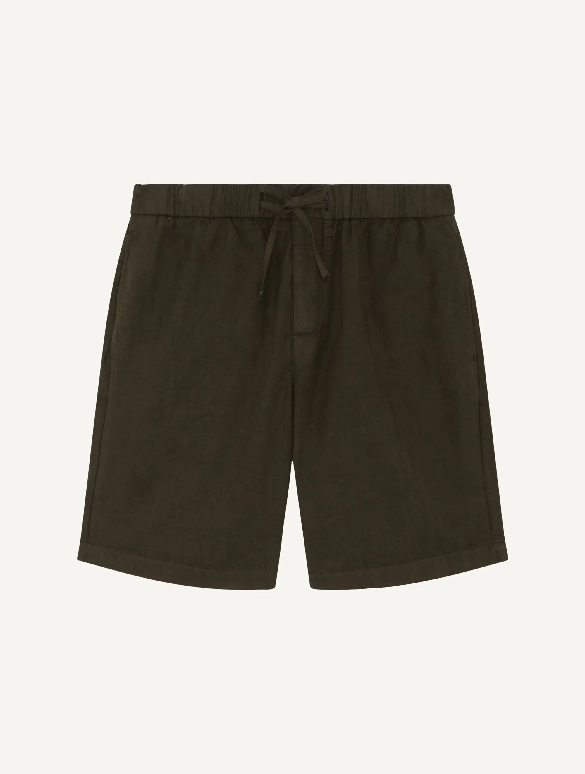 FELIPE HERRINGBONE LINEN SHORTS sold by Fescobol Carioca product image thumbnail 5
