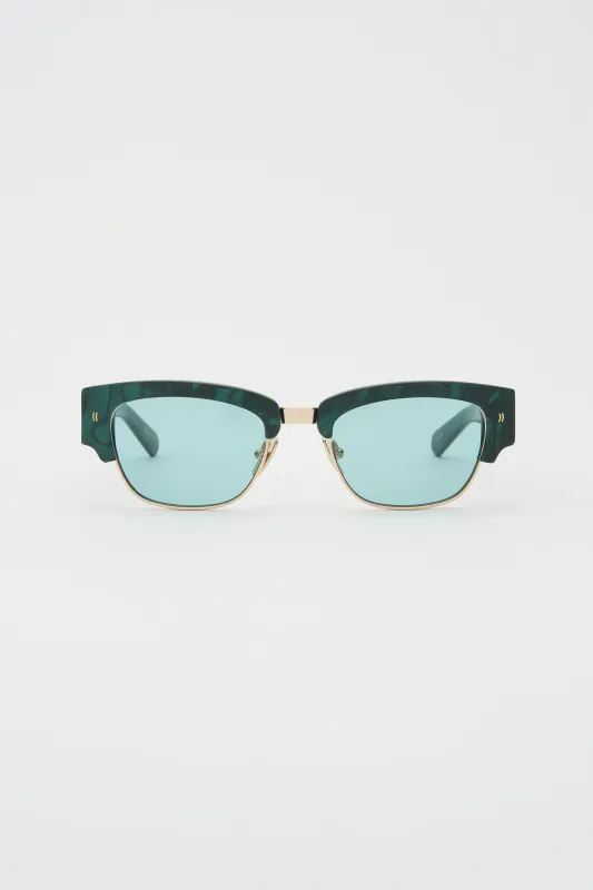 DEACON Enigma / Solid Teal Lens made by FLATLIST EYEWEAR