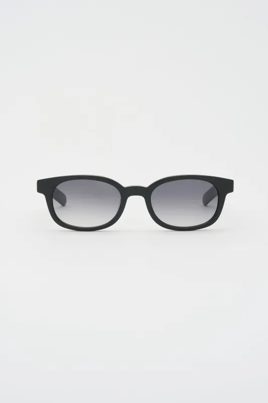 LE BUCHERON Solid Black / Solid Black Lens made by FLATLIST EYEWEAR