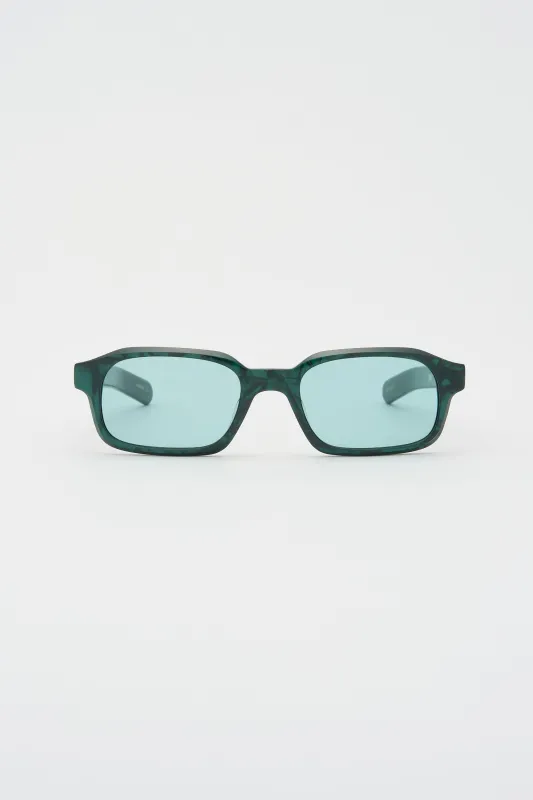 HANKY Enigma / Solid Teal Lens made by FLATLIST EYEWEAR