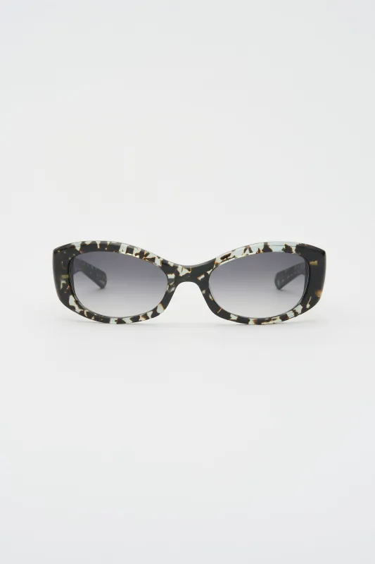 DEMI Retrovision Tortoise / Smoke Gradient Lens made by FLATLIST EYEWEAR