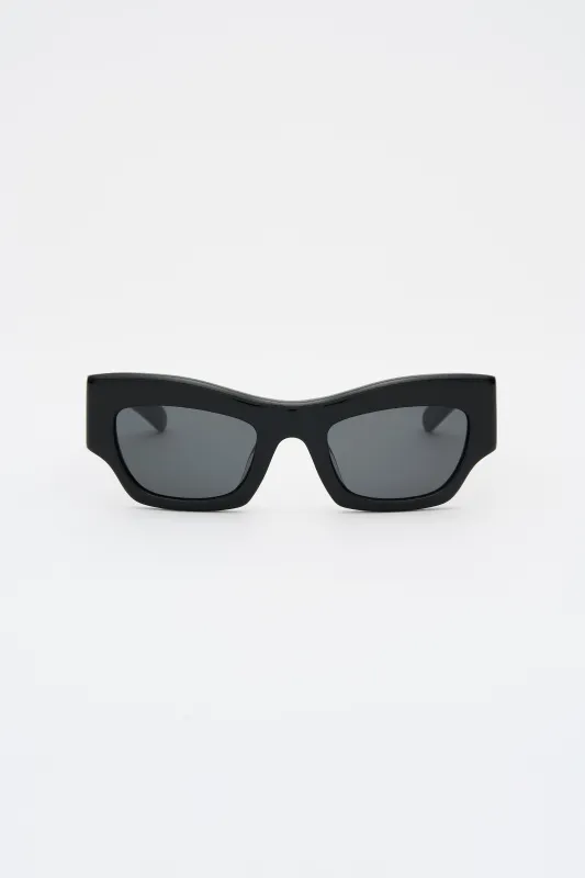SHADE 03 Solid Black / Solid Black Lens made by FLATLIST EYEWEAR
