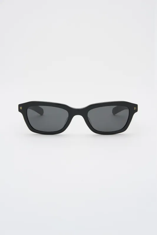 CLINT Solid Black / Solid Black Lens made by FLATLIST EYEWEAR