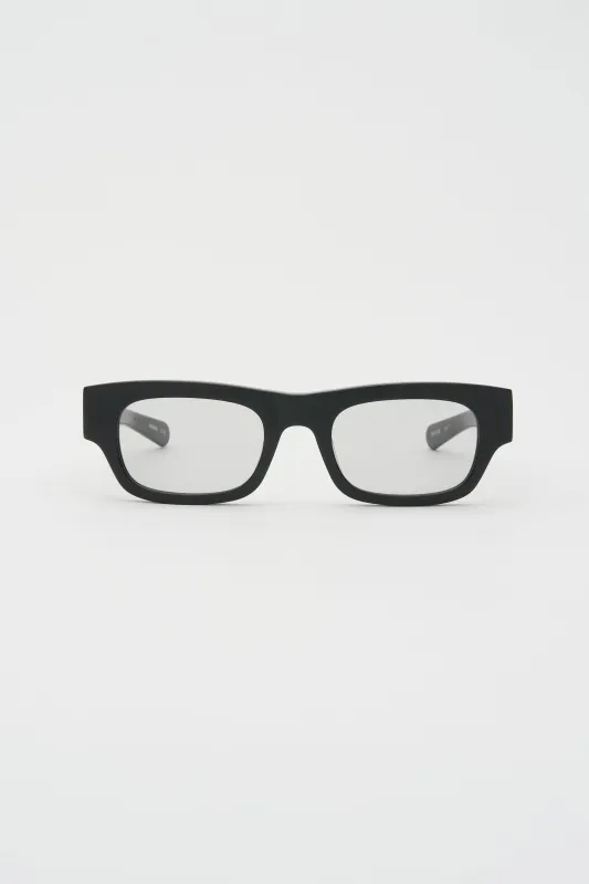 FRANKIE Solid Black / Light Grey Lens made by FLATLIST EYEWEAR