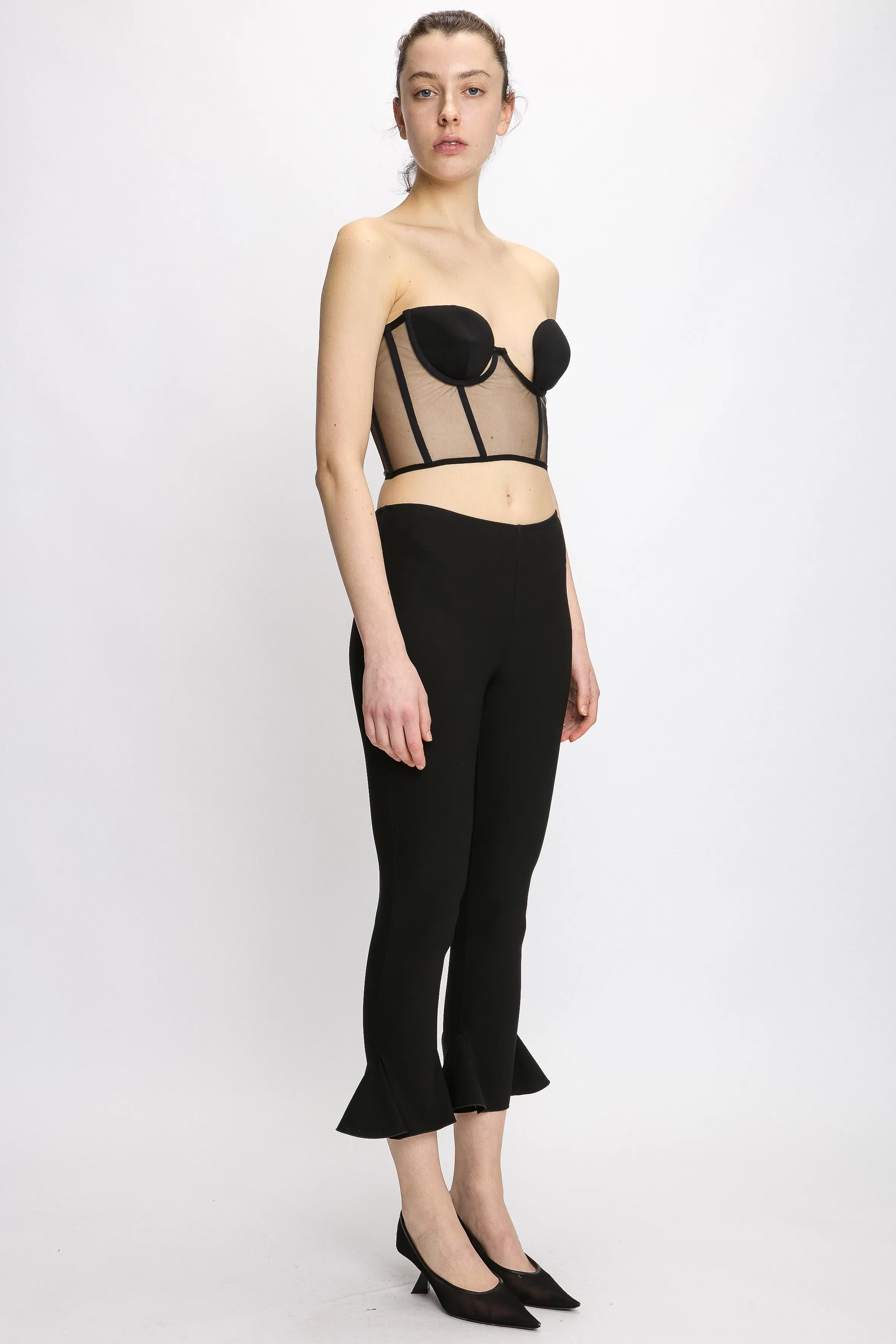 STRAPLESS CROPPED CORSET sold by Nensi Dojaka product image thumbnail 2
