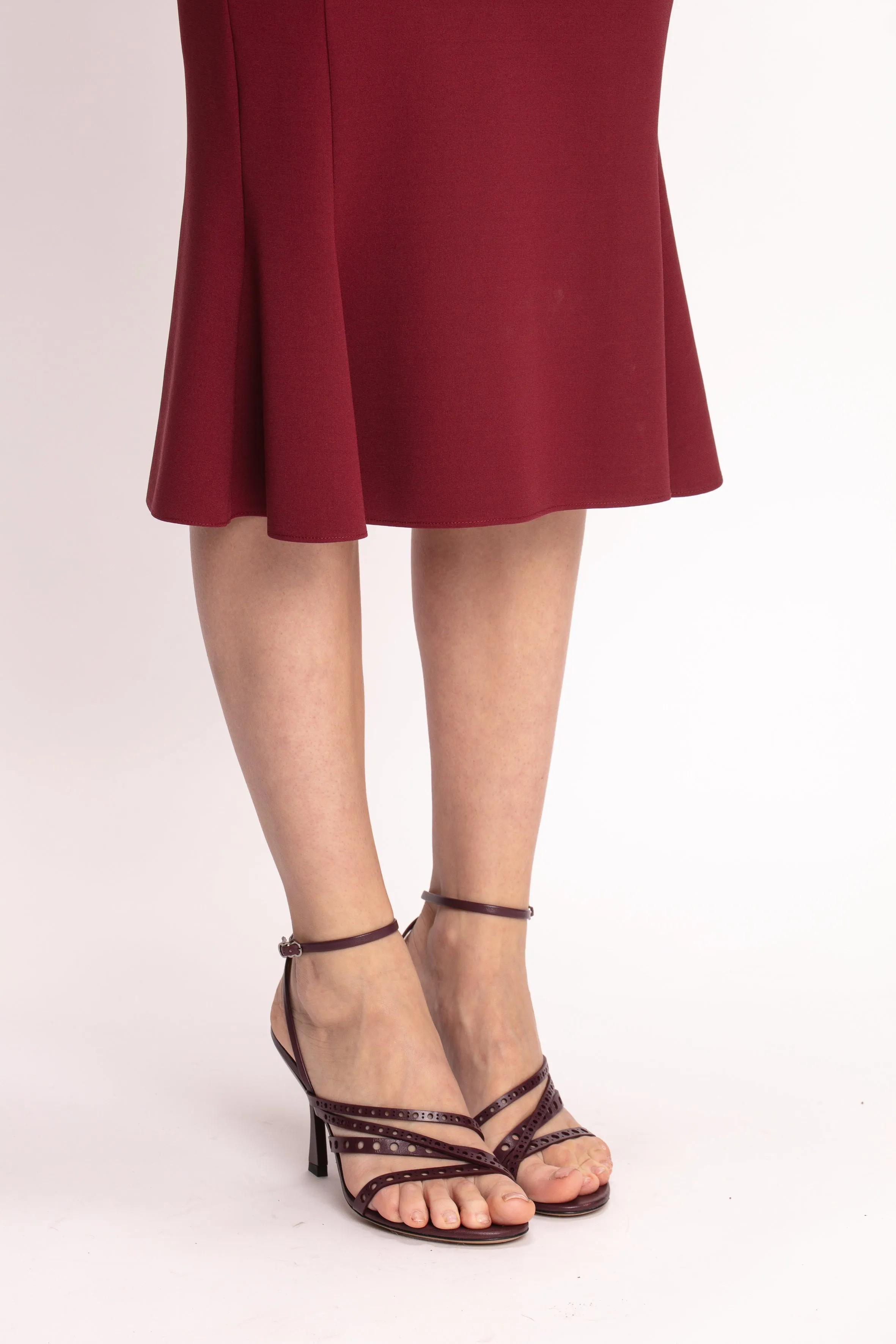 CORSETTED MIDI DRESS WITH RAGLAN SLEEVE sold by Nensi Dojaka product image thumbnail 5