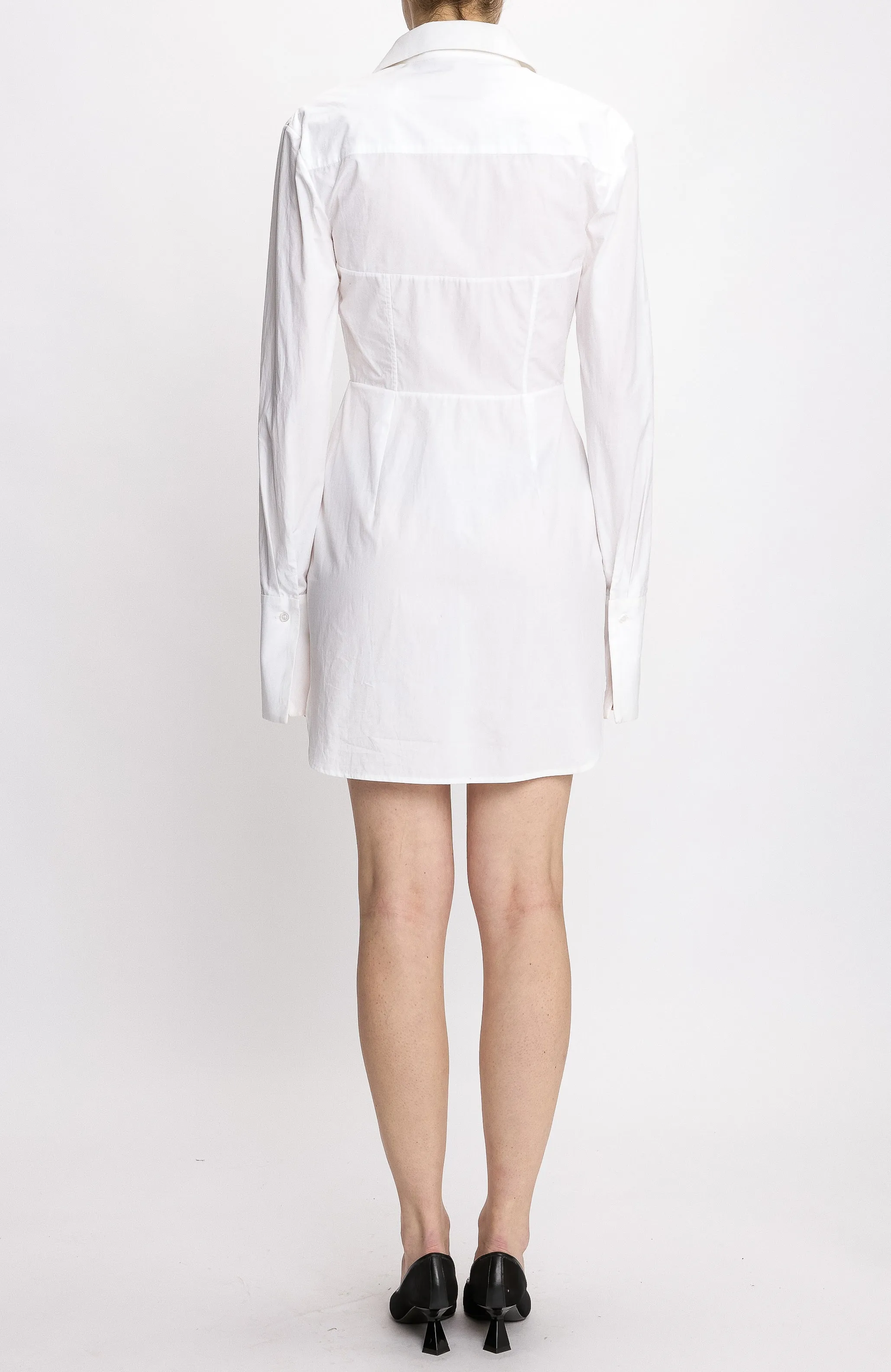 DELPHINE POPLIN CHEMISE DRESS sold by Nensi Dojaka product image thumbnail 3