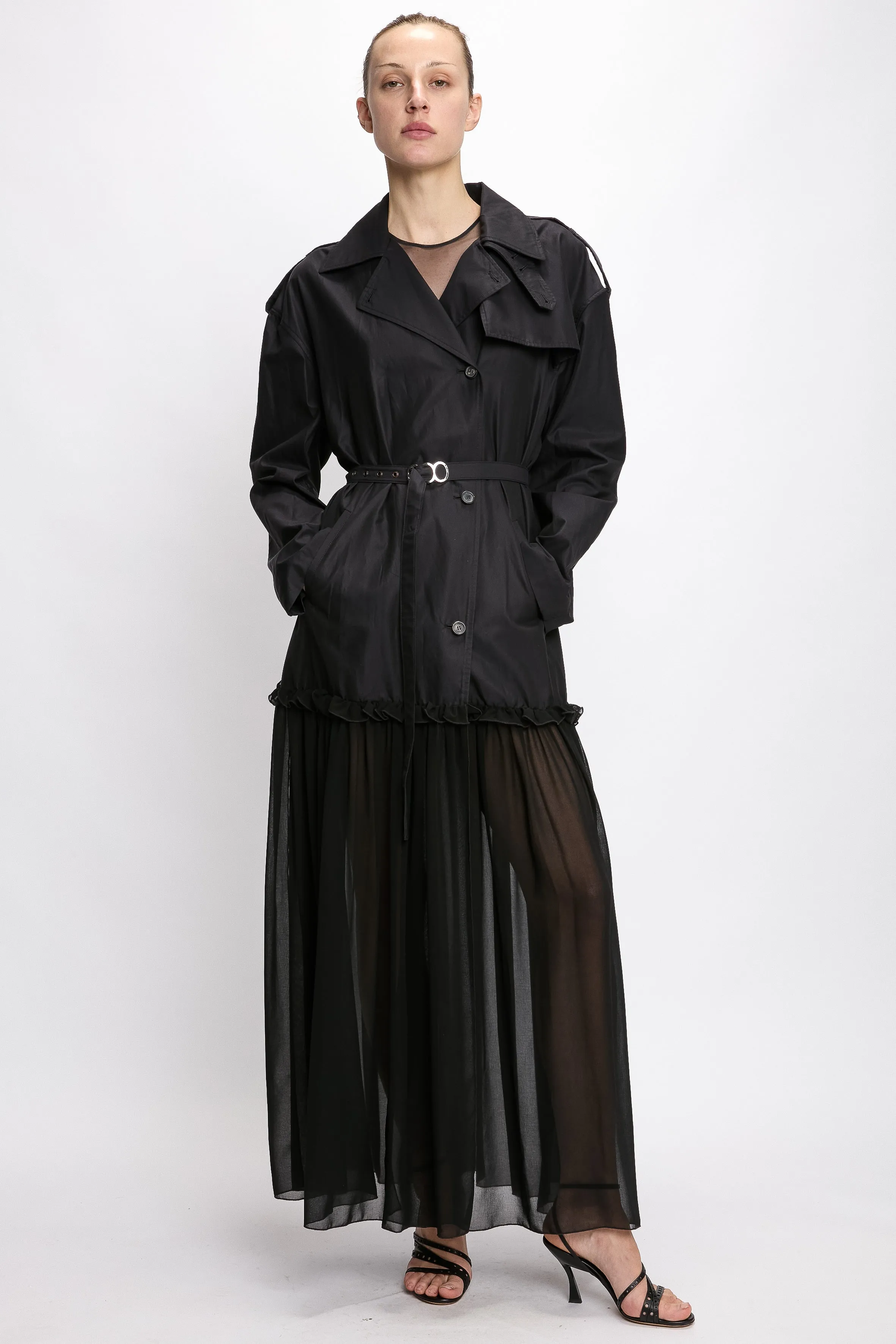 MIA HYBRID TRENCH COAT sold by Nensi Dojaka