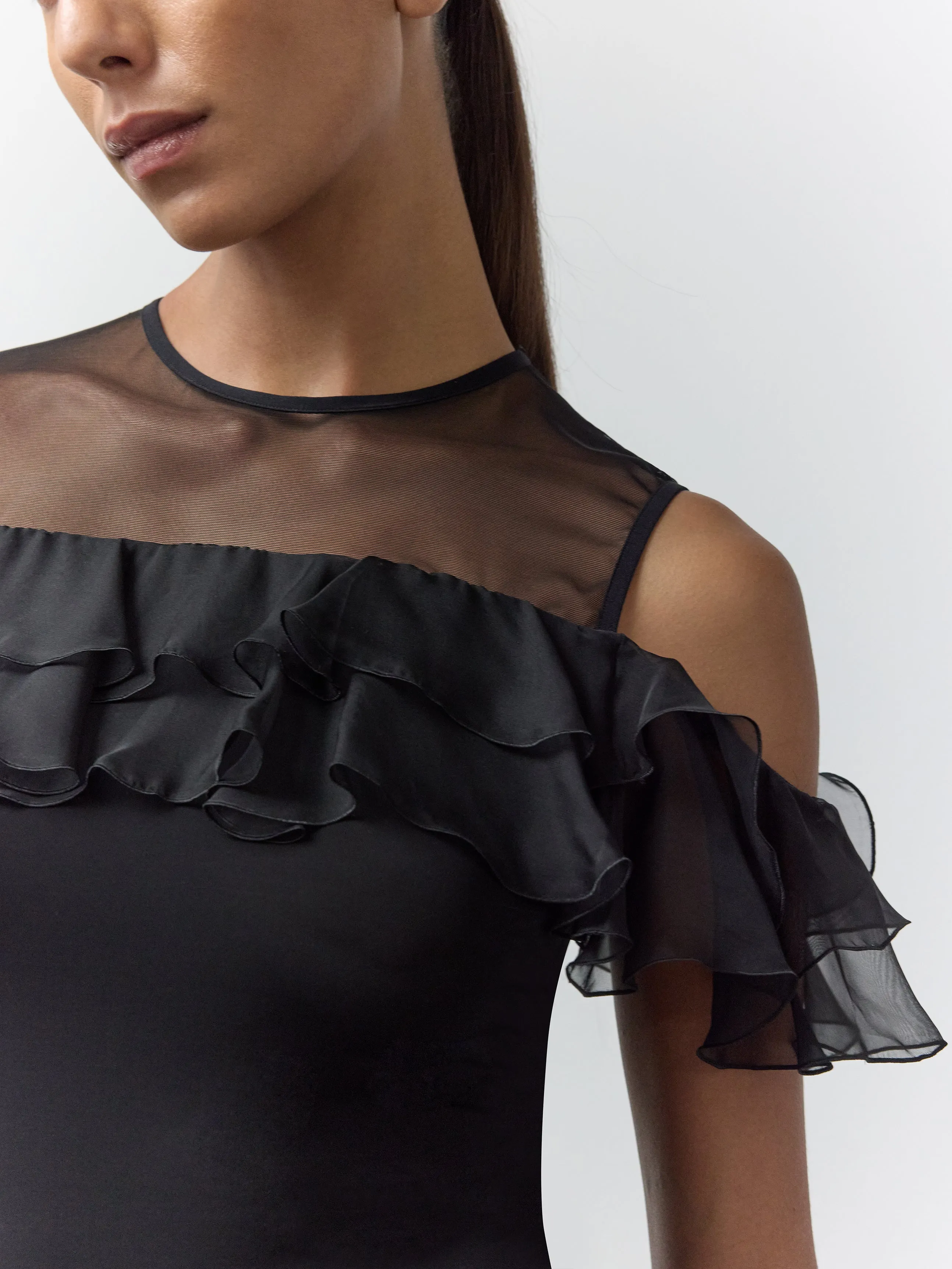 EMILI RUFFLE TOP sold by Nensi Dojaka