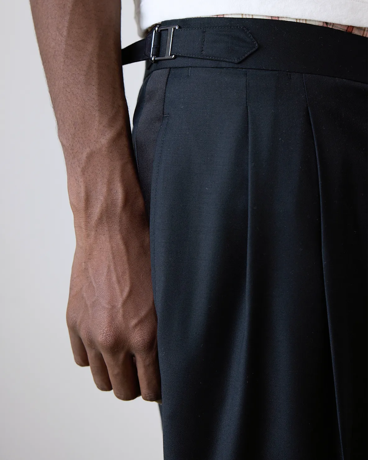CY X PV Double Pleated Trouser sold by Carter Young product image thumbnail 4