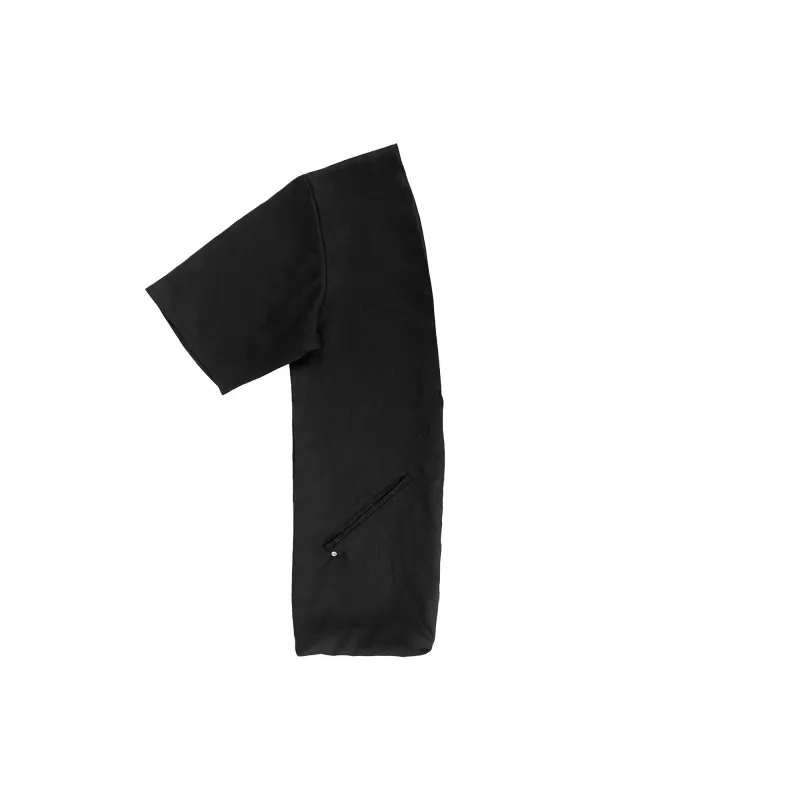 N°81 Sideshirtpocket Black Linen made by BLESS