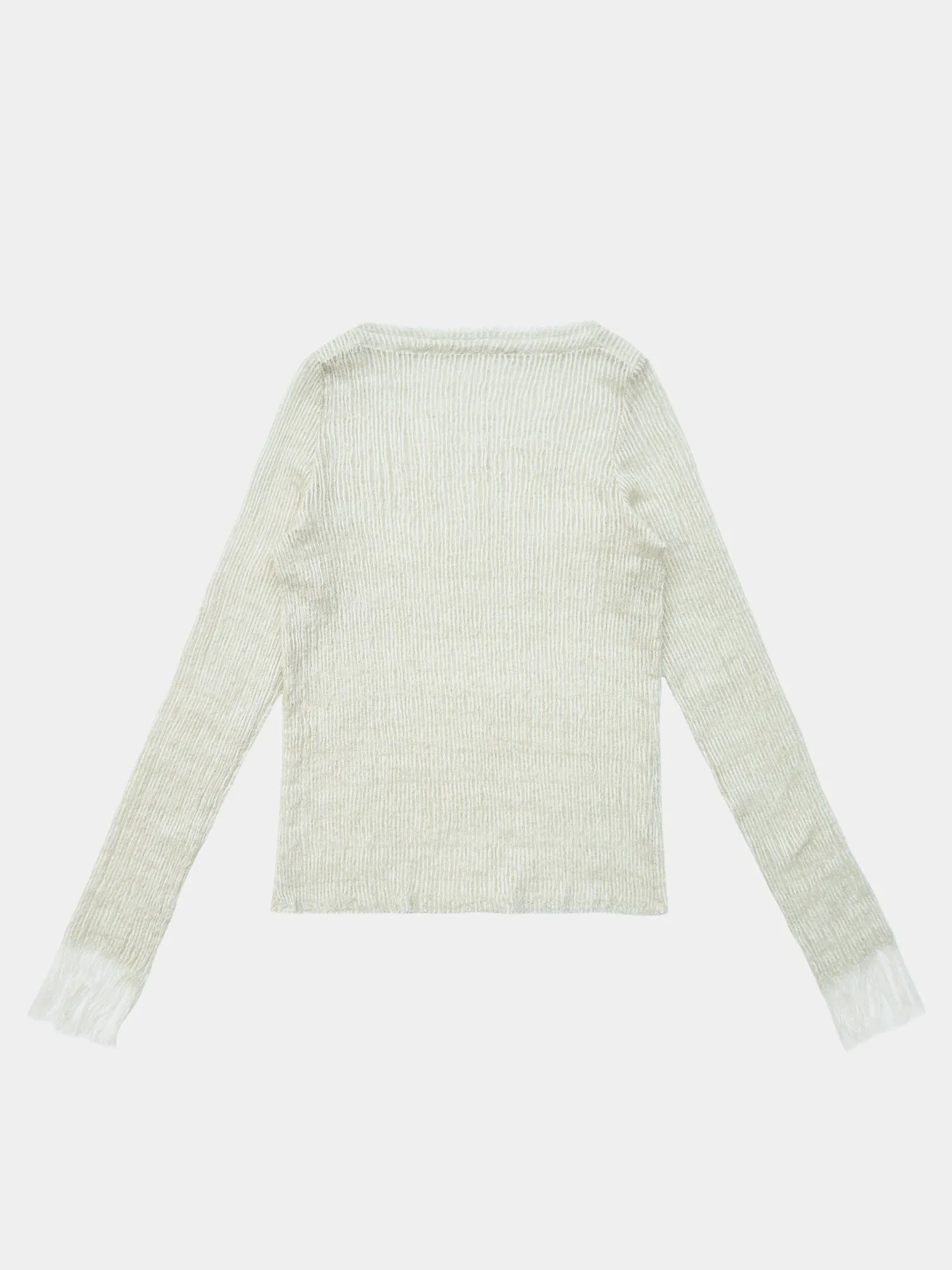 Fringed Long Sleeve Top sold by Noriha product image thumbnail 5