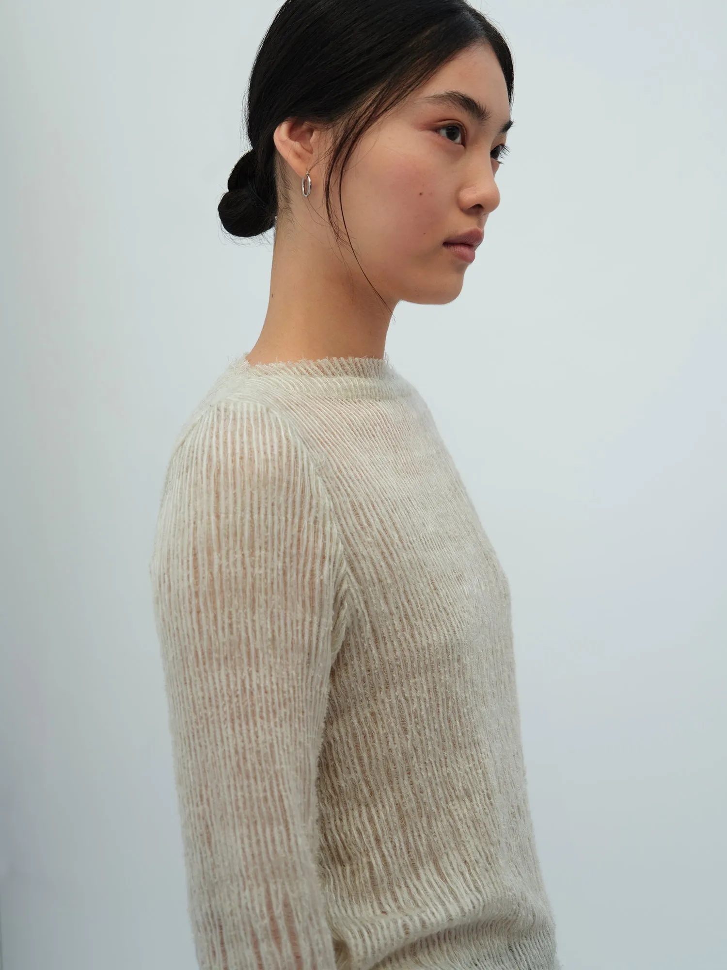 Fringed Long Sleeve Top sold by Noriha product image thumbnail 3