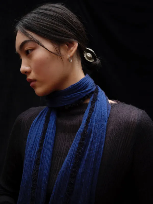 Lichen Scarf made by Noriha