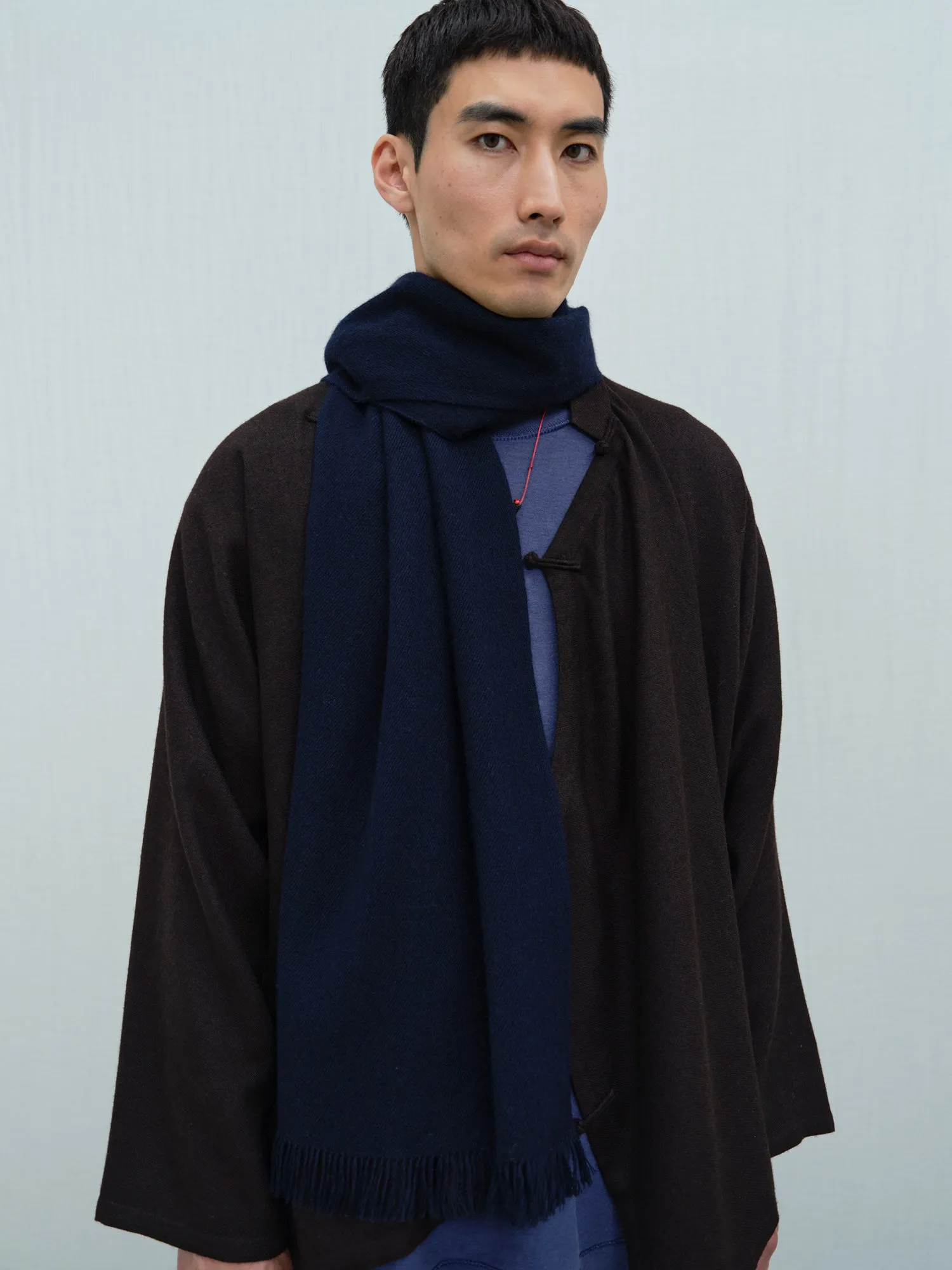 Twill Two-Tone Scarf sold by Noriha product image thumbnail 2