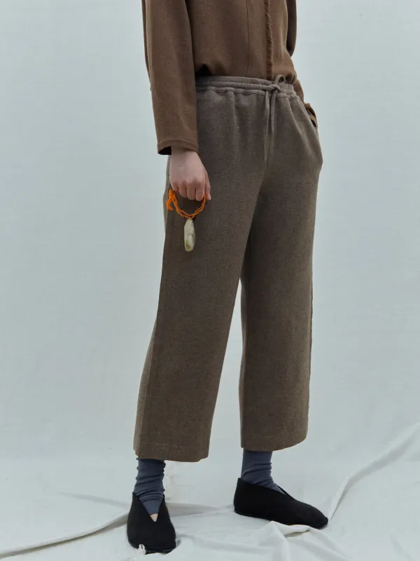 Wide-Leg Trousers made by Noriha