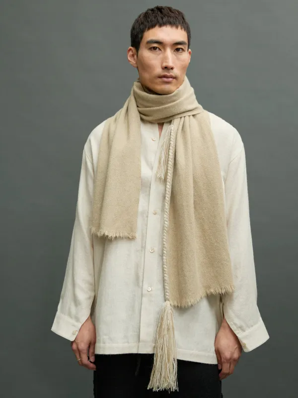 Nomad Braided Skinny Scarf made by Noriha