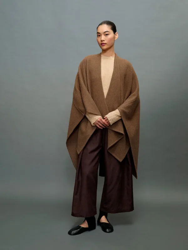 Seamed Cape made by Noriha