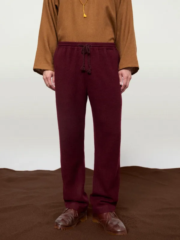 Slim Leg Drawstring Trouser made by Noriha