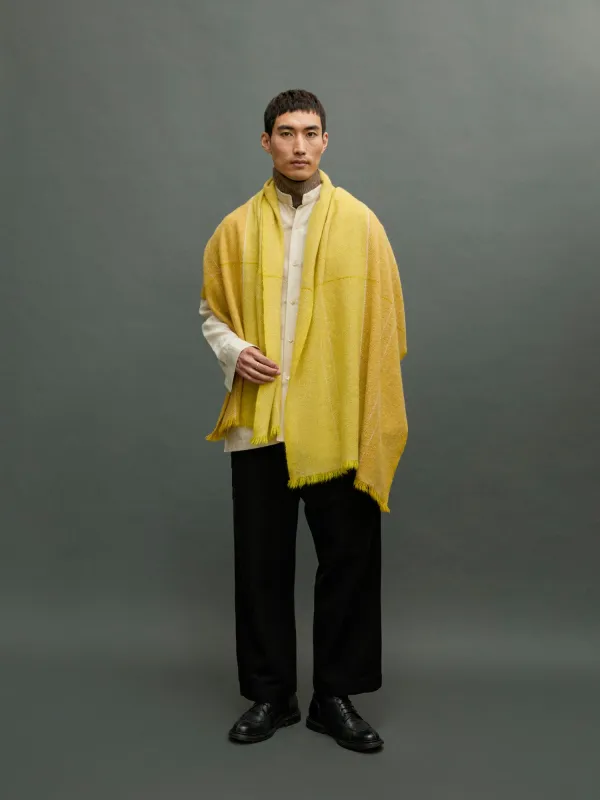 Net Path Scarf made by Noriha
