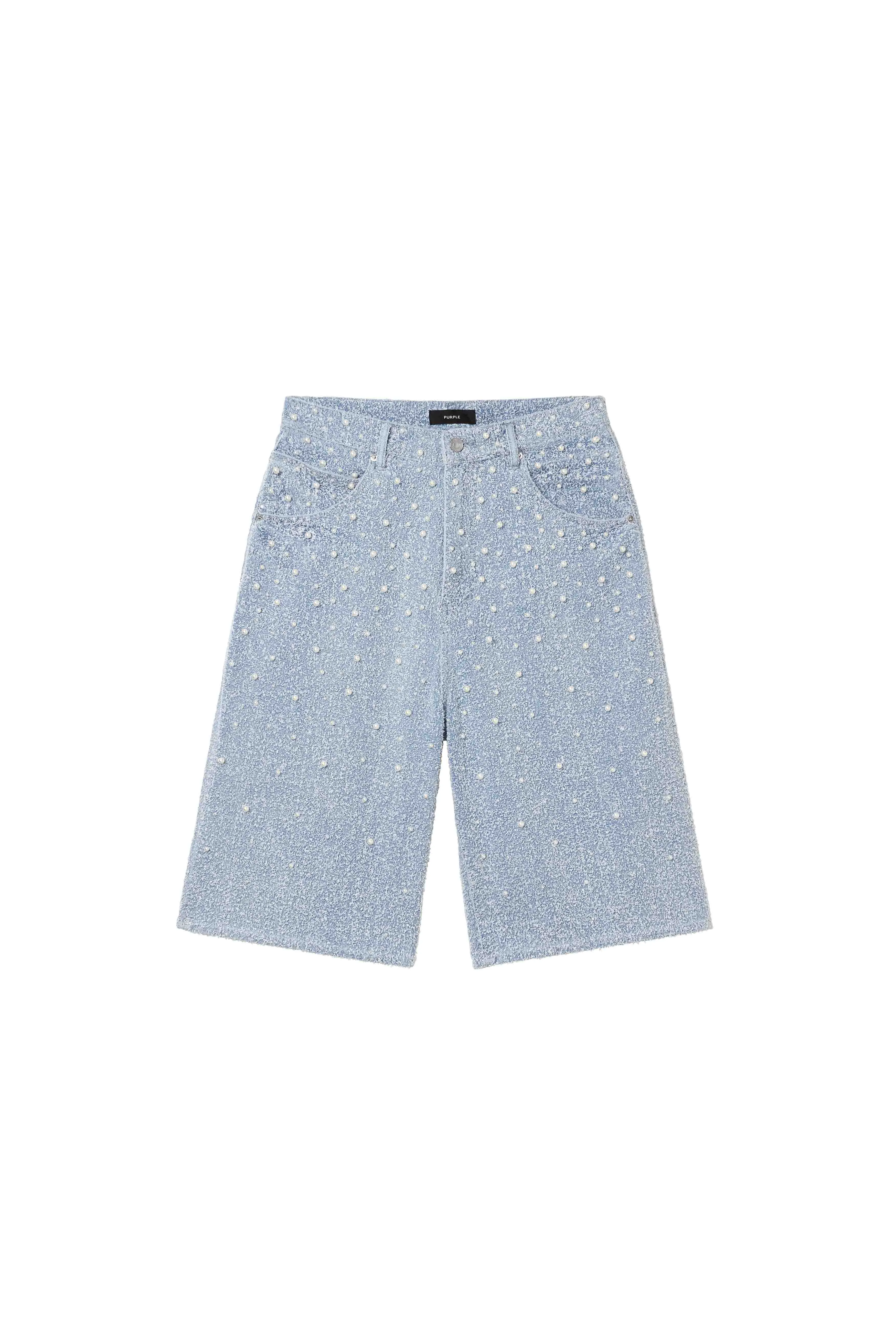 P070 Textured Pearl Shorts sold by PURPLE BRAND product image thumbnail 5