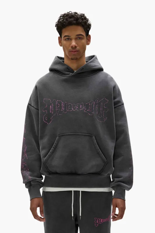 Arched Gothic Hoodie made by PURPLE BRAND