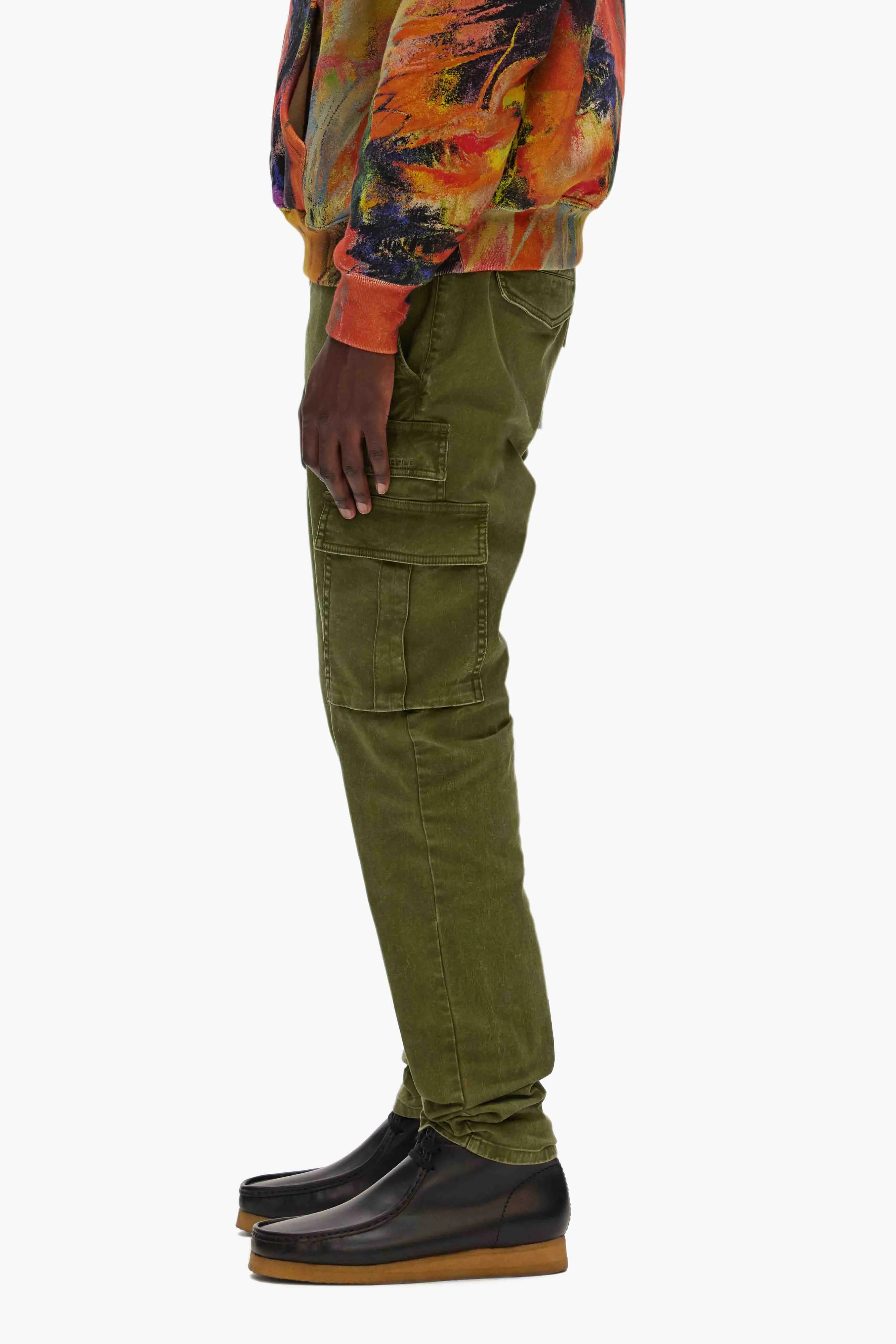 Twill Cargo Pant sold by PURPLE BRAND product image thumbnail 2