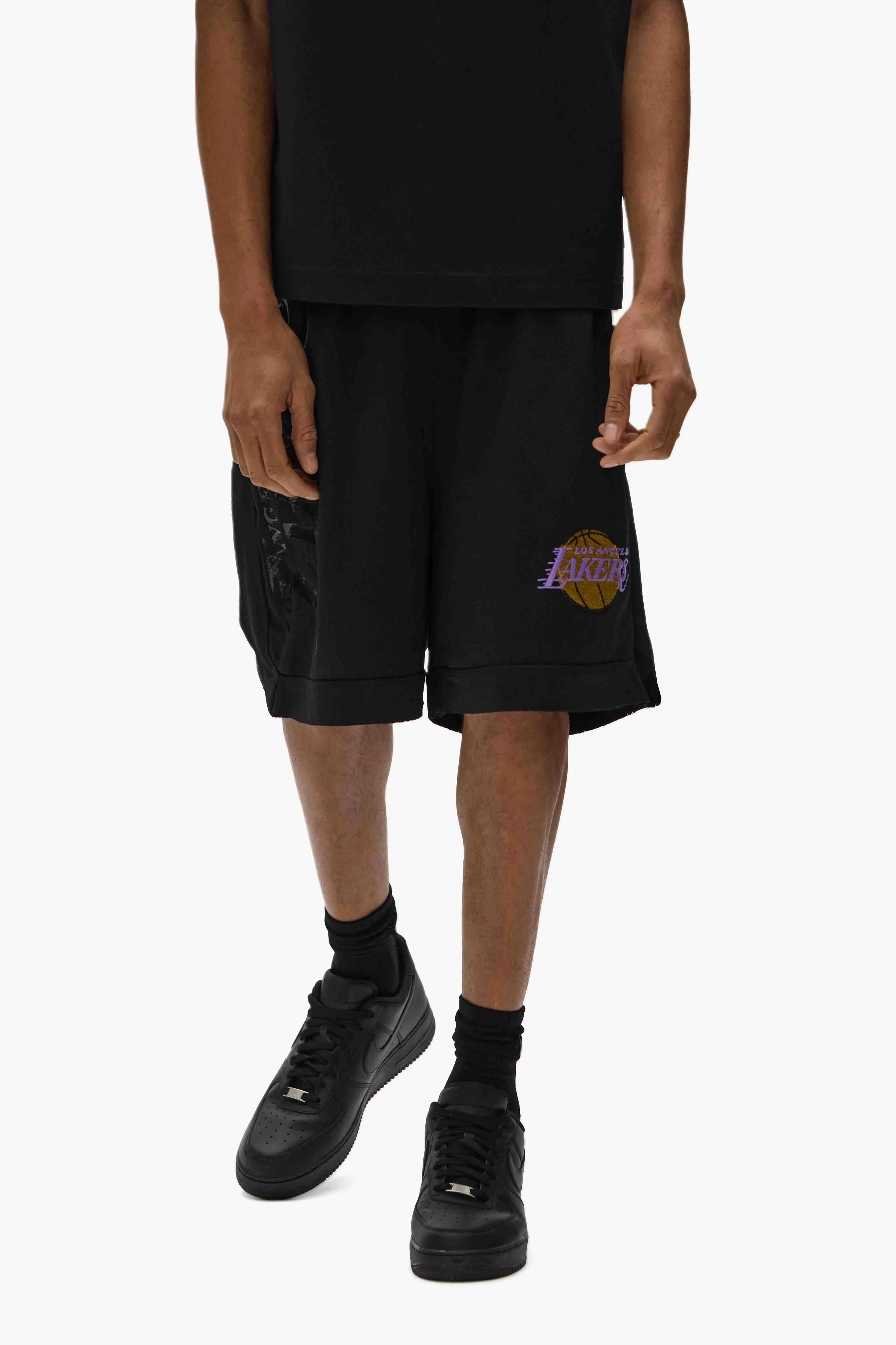 LA Lakers Mesh Shorts sold by PURPLE BRAND product image thumbnail 4