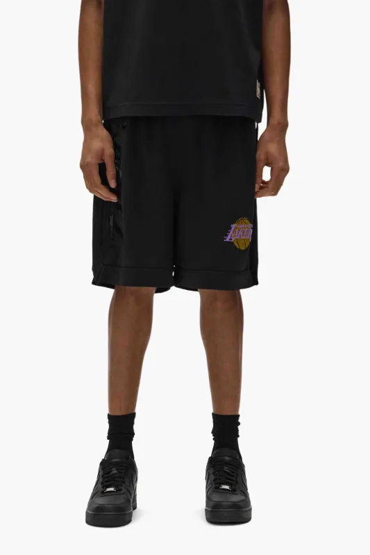 LA Lakers Mesh Shorts made by PURPLE BRAND