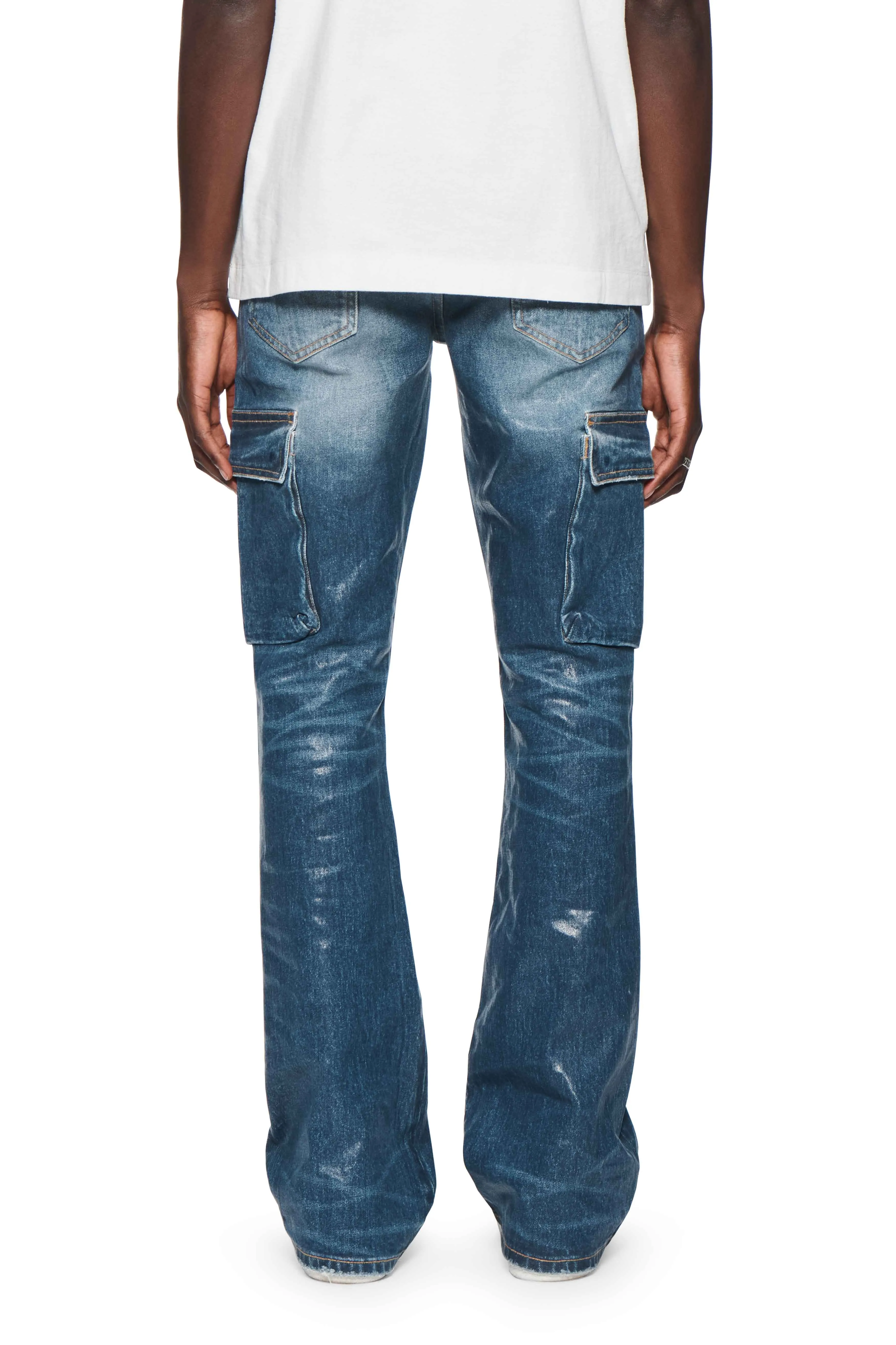 P004 Cargo Vintage Flare sold by PURPLE BRAND product image thumbnail 3