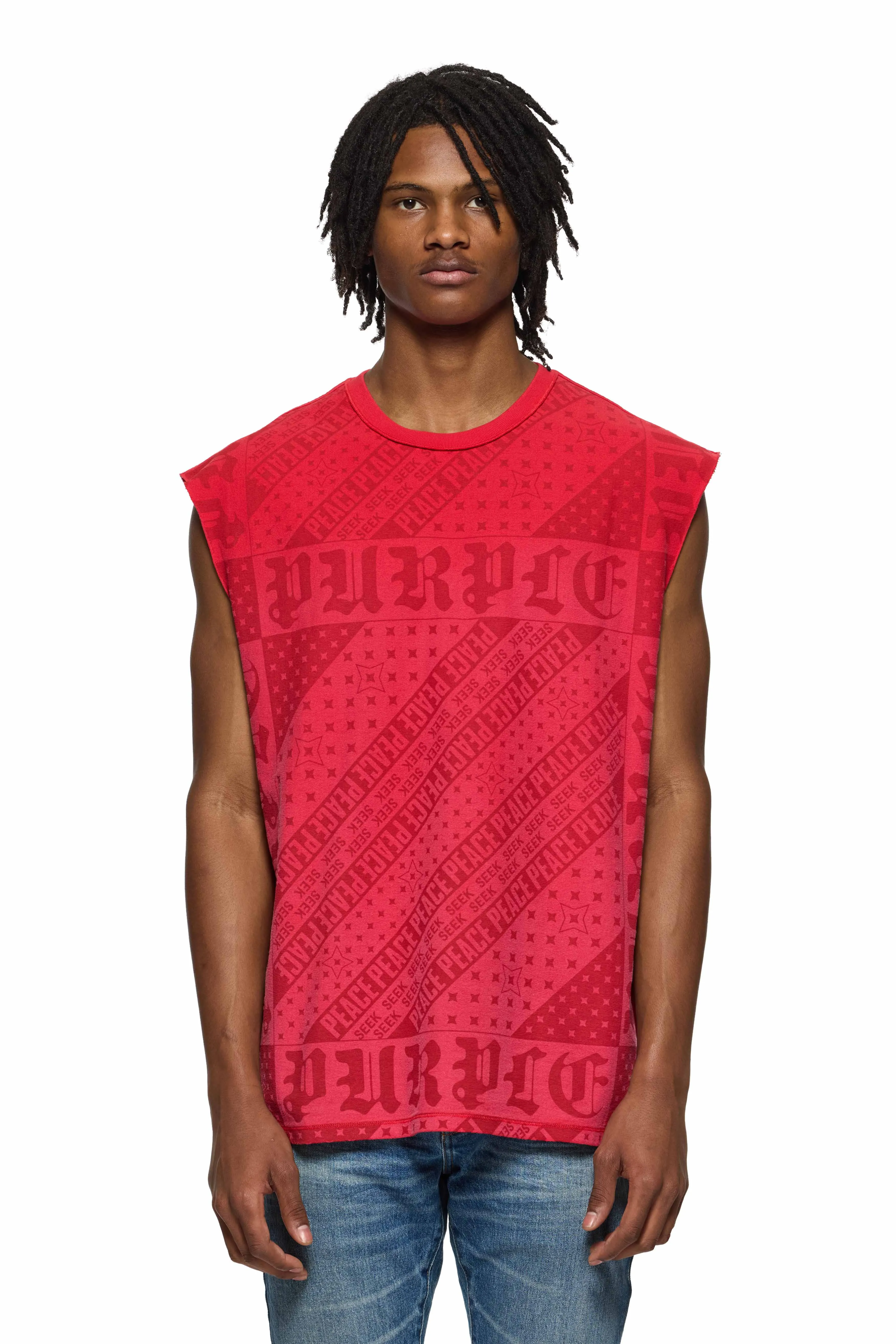 Flag Bandana Tank Top sold by PURPLE BRAND
