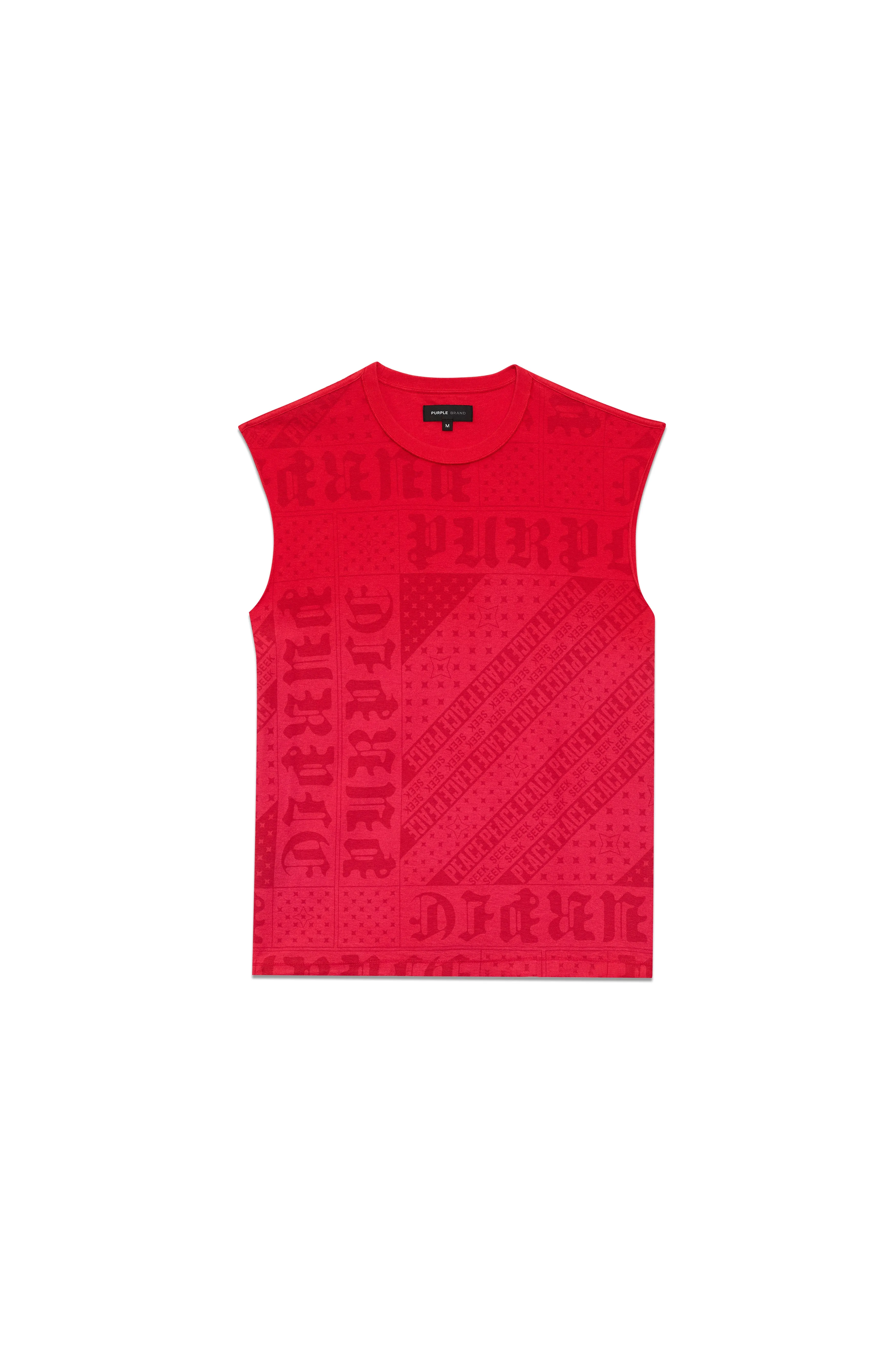 Flag Bandana Tank Top sold by PURPLE BRAND product image thumbnail 3
