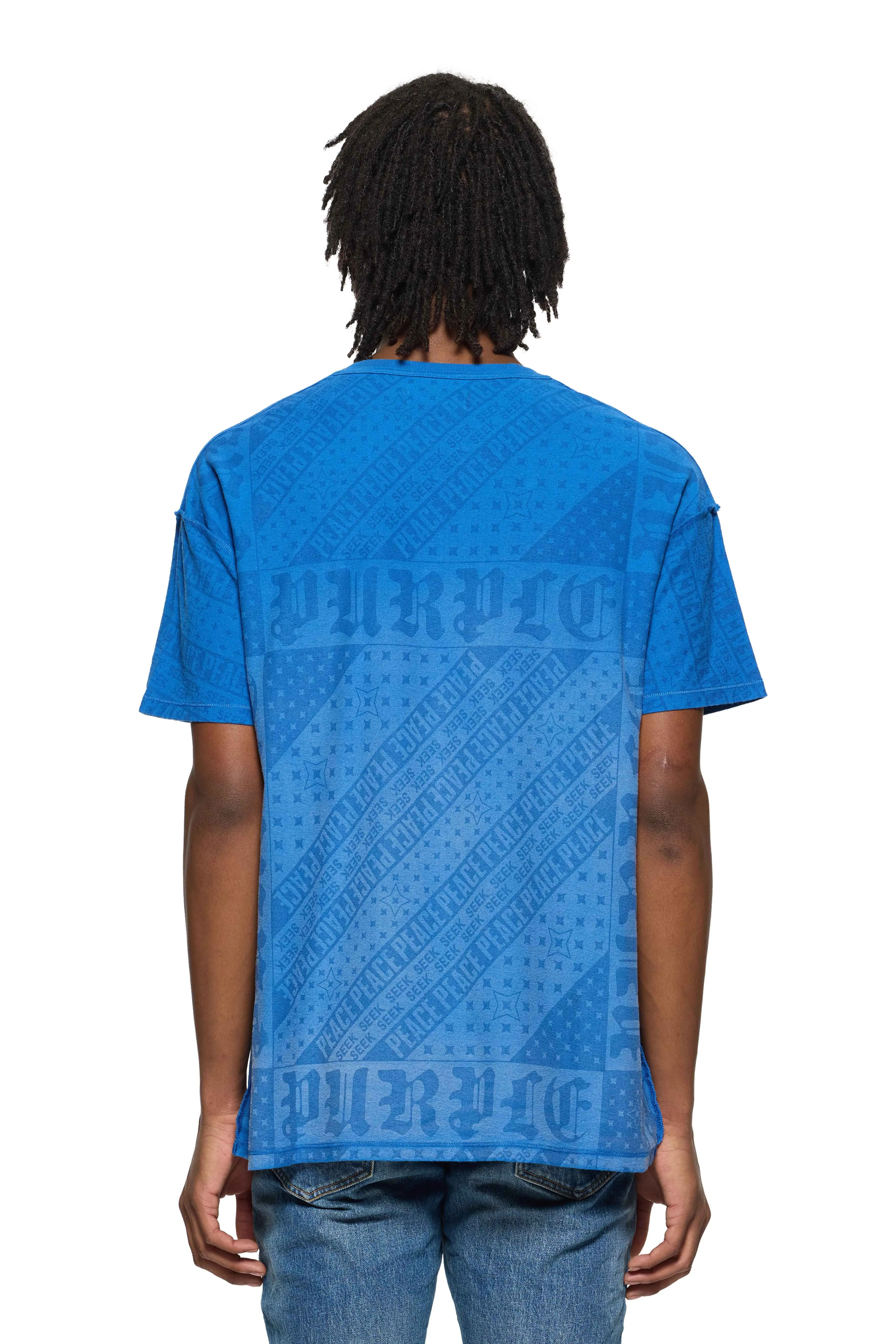 Flag Bandana Tee sold by PURPLE BRAND product image thumbnail 2