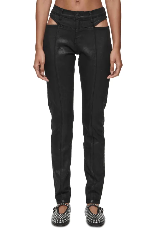 Skinny Cut Out Coated made by PURPLE BRAND