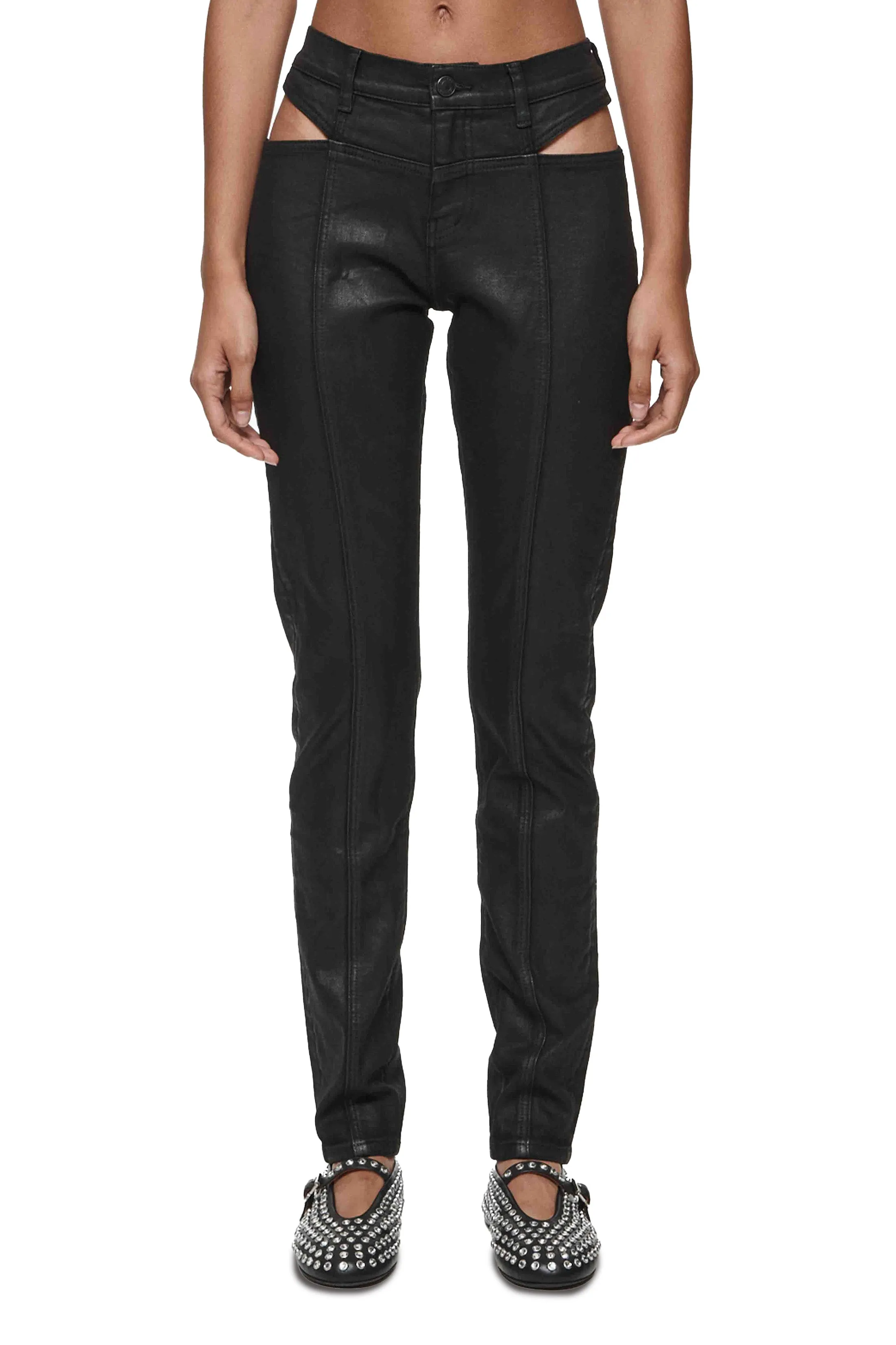 Skinny Cut Out Coated sold by PURPLE BRAND