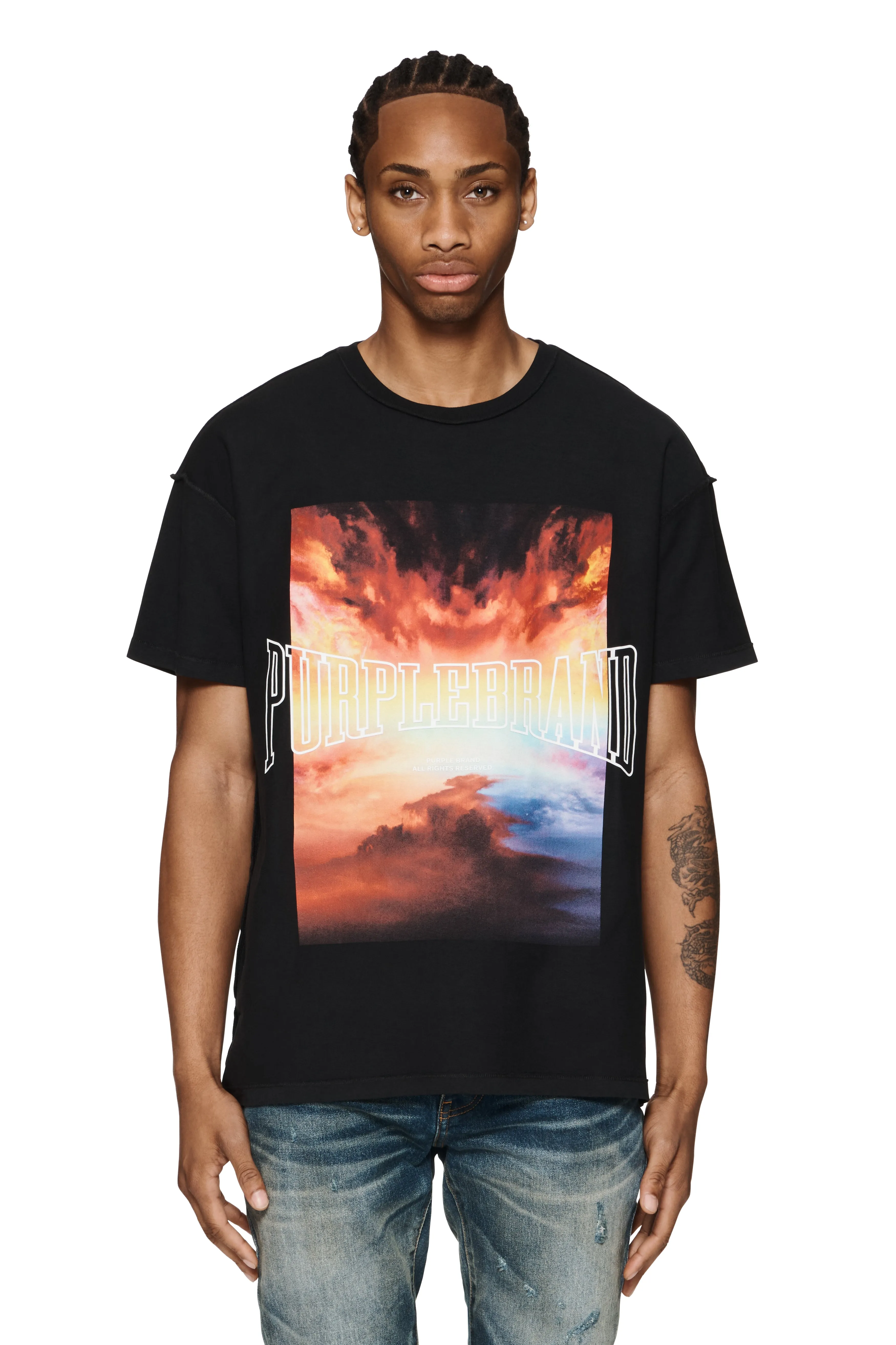 Fire In The Sky T-Shirt sold by PURPLE BRAND