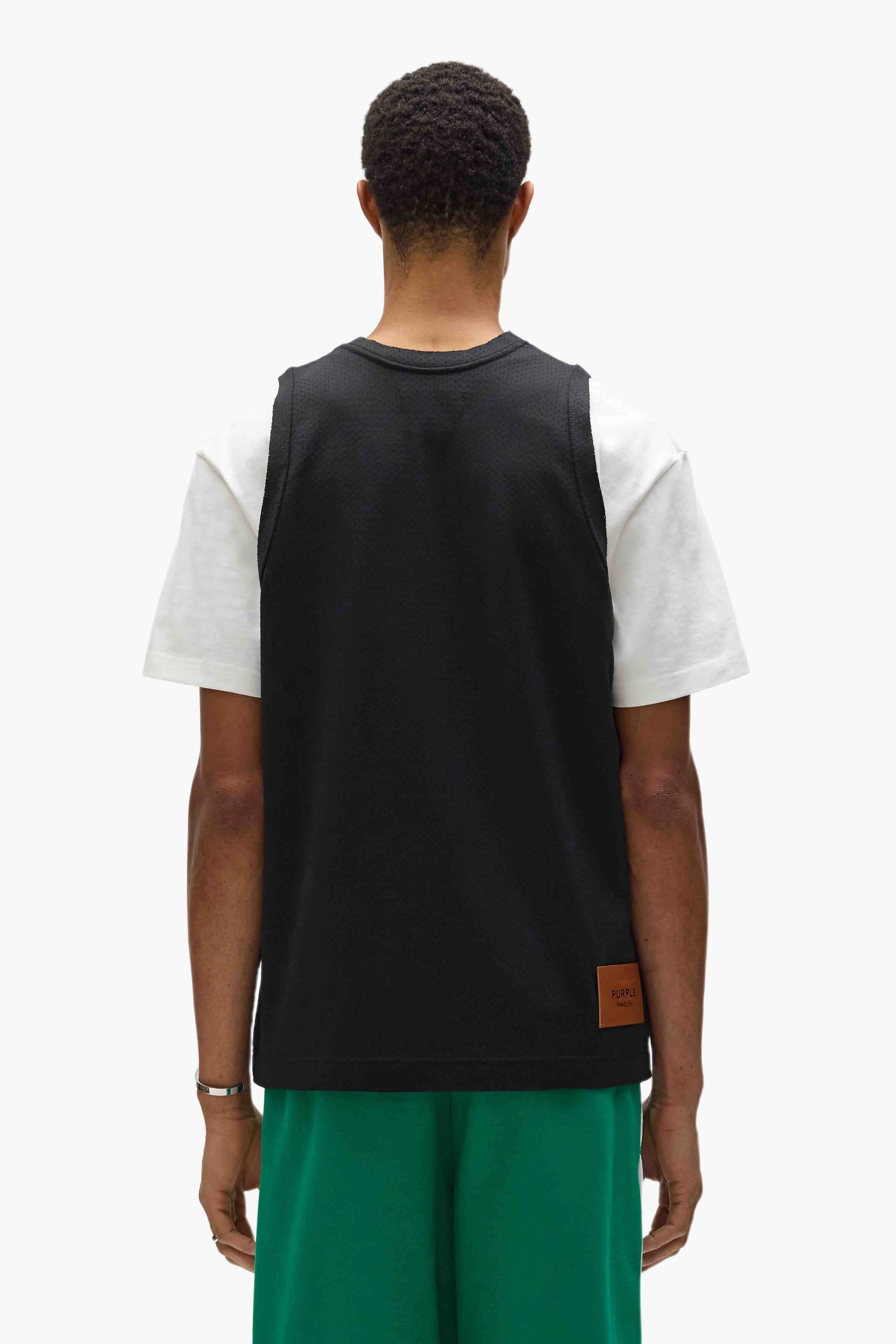 Boston Celtics Mesh Jersey sold by PURPLE BRAND product image thumbnail 3