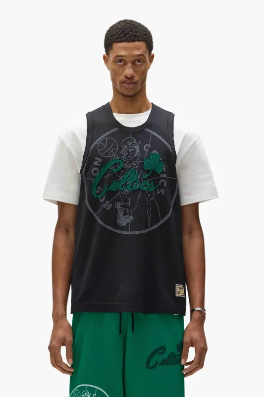 Boston Celtics Mesh Jersey made by PURPLE BRAND