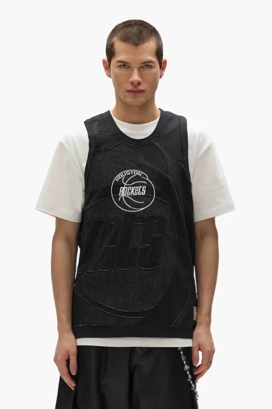 Houston Rockets Mesh Jersey made by PURPLE BRAND