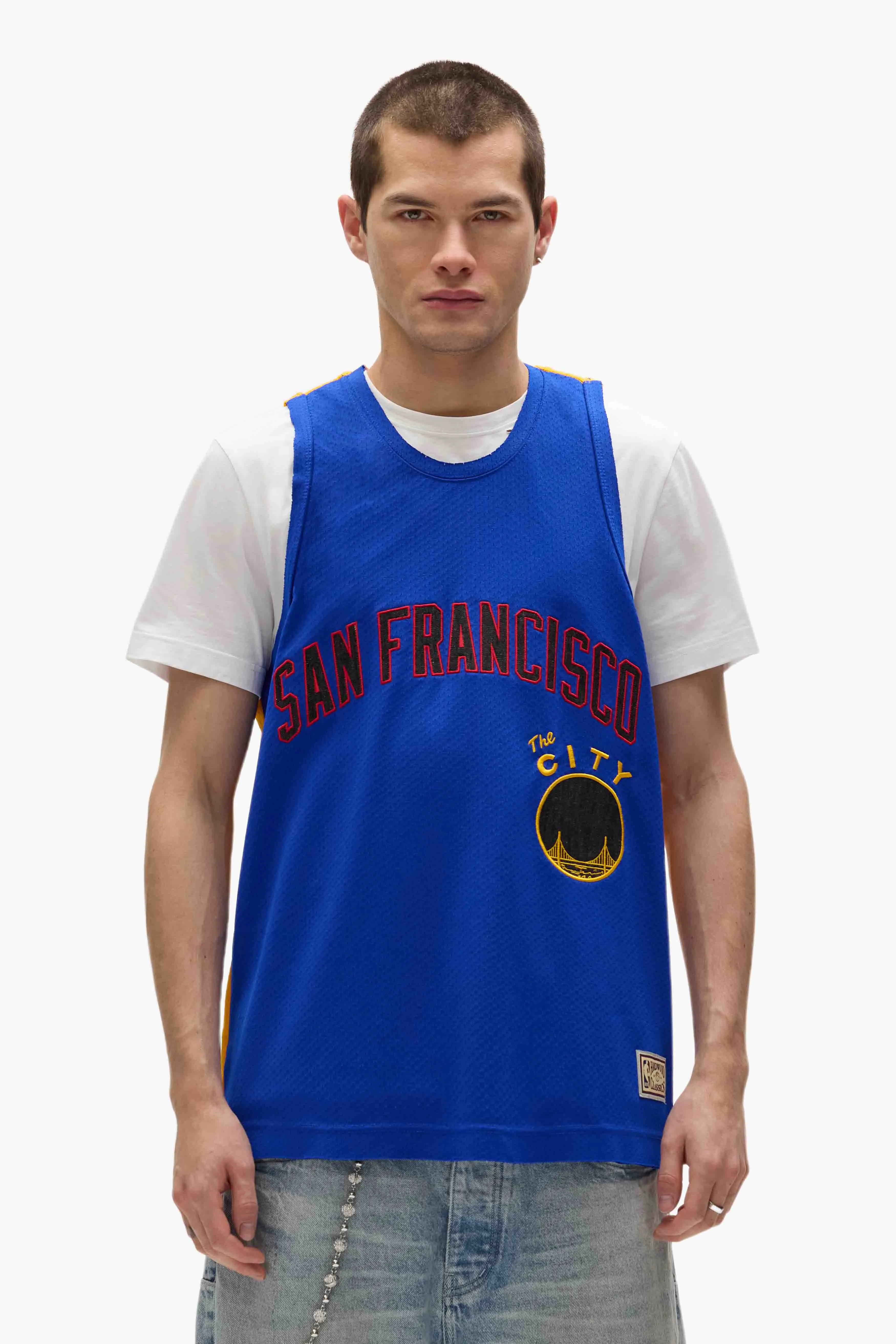 Warriors Mesh Jersey sold by PURPLE BRAND