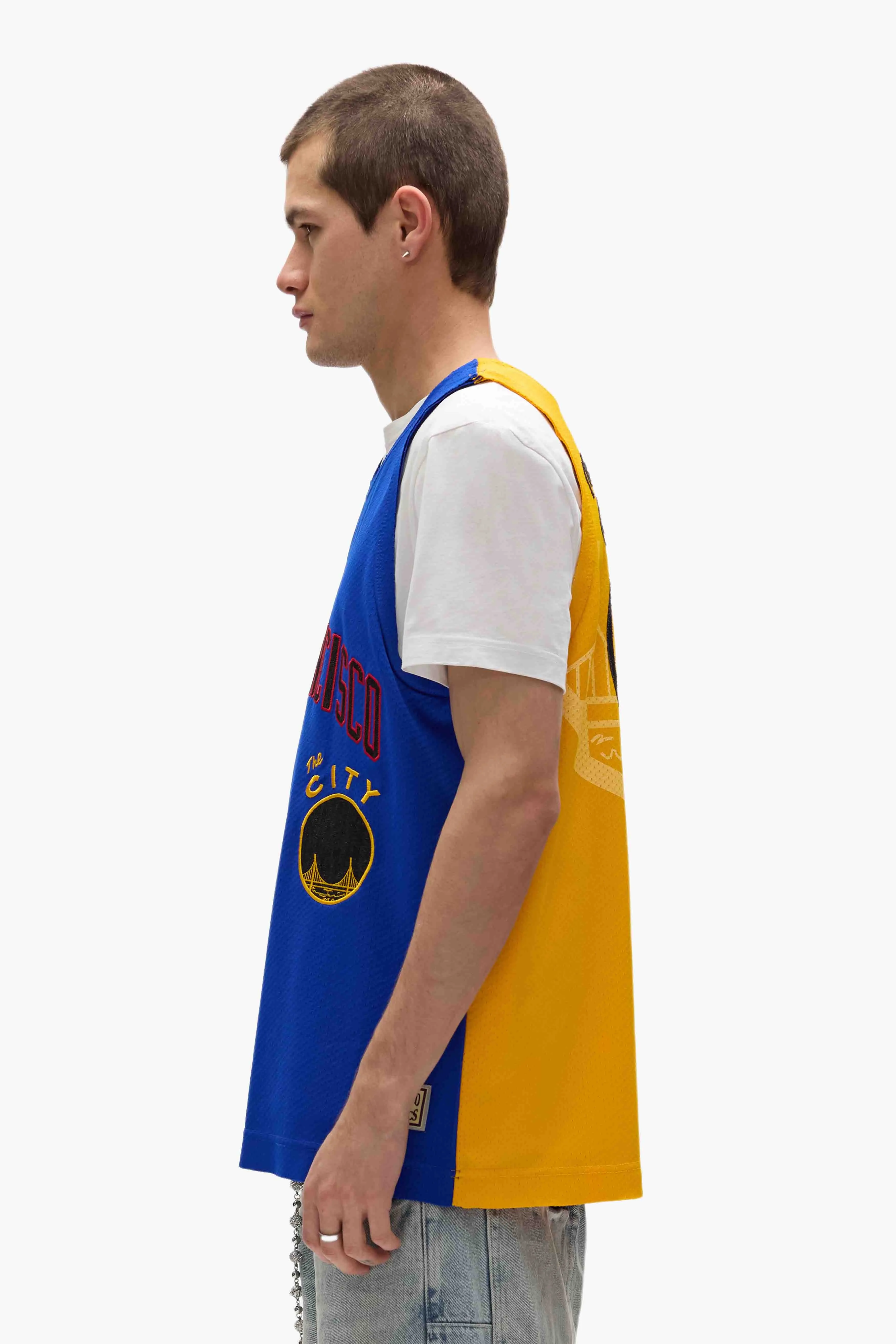 Warriors Mesh Jersey sold by PURPLE BRAND product image thumbnail 2