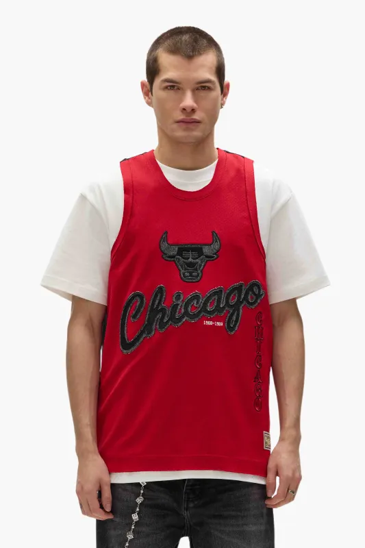 Chicago Bulls Mesh Jersey made by PURPLE BRAND