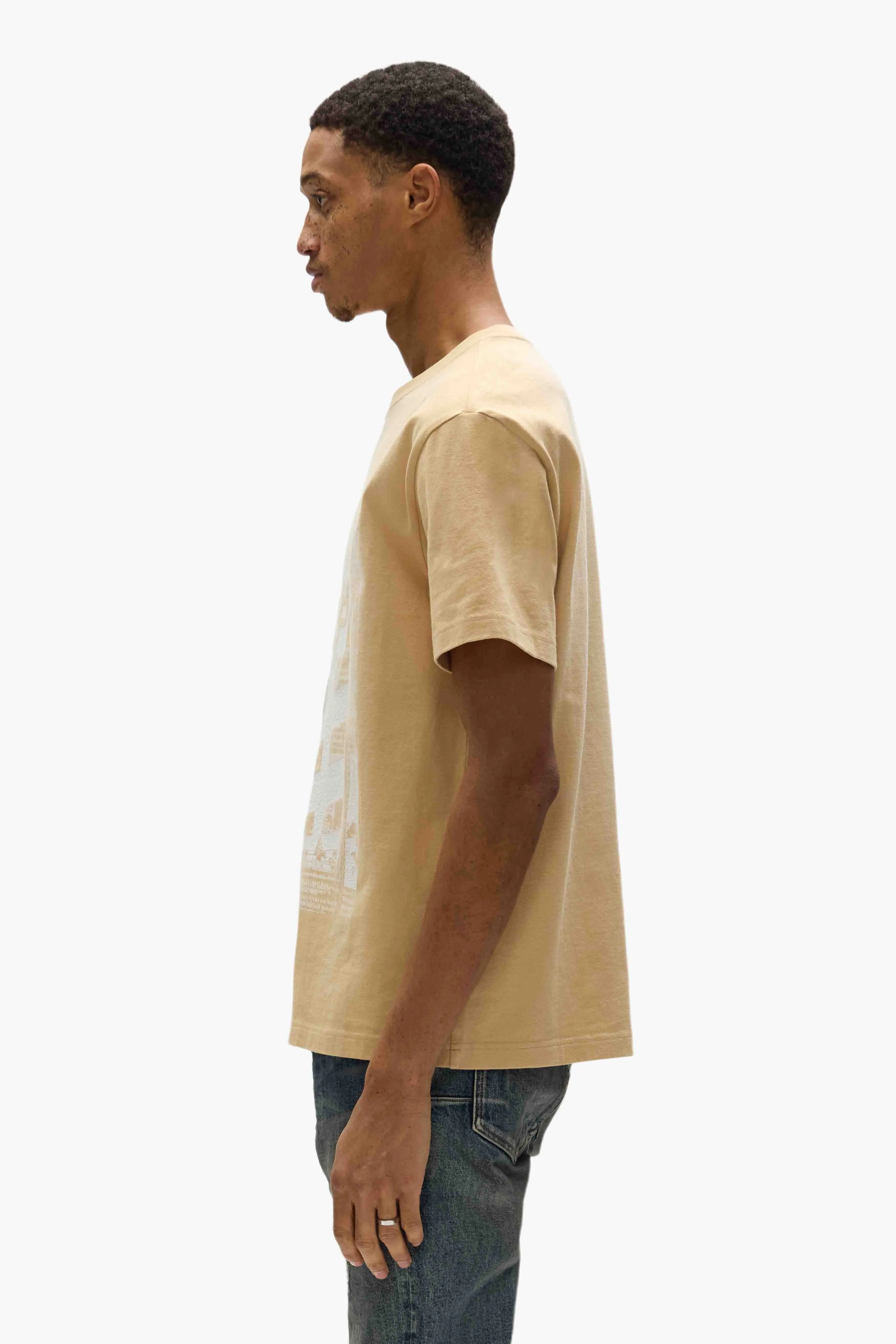 Newsprint Tee sold by PURPLE BRAND product image thumbnail 2