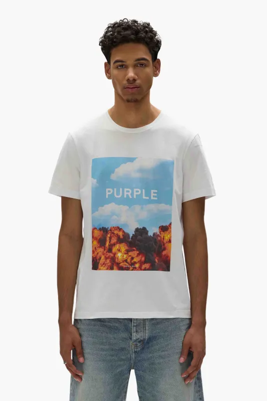 Above & Below Tee made by PURPLE BRAND